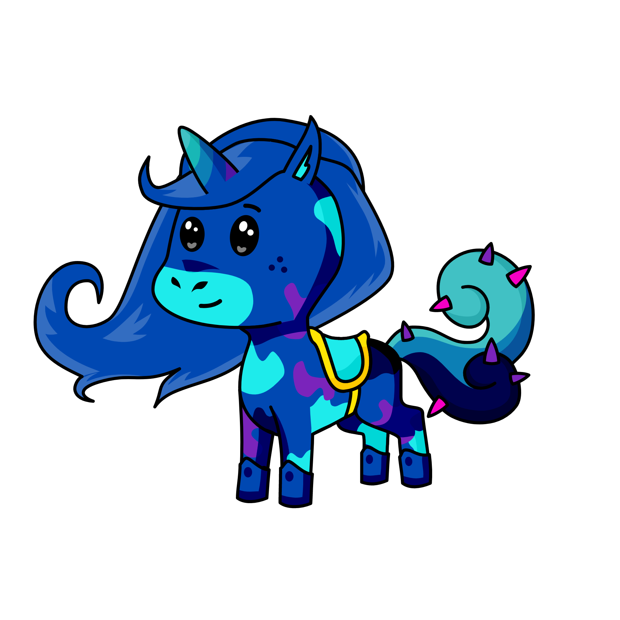 No Name, the unicorn
