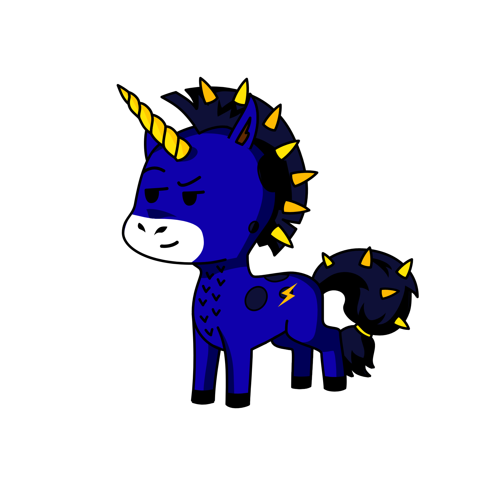 Moonlight, the unicorn