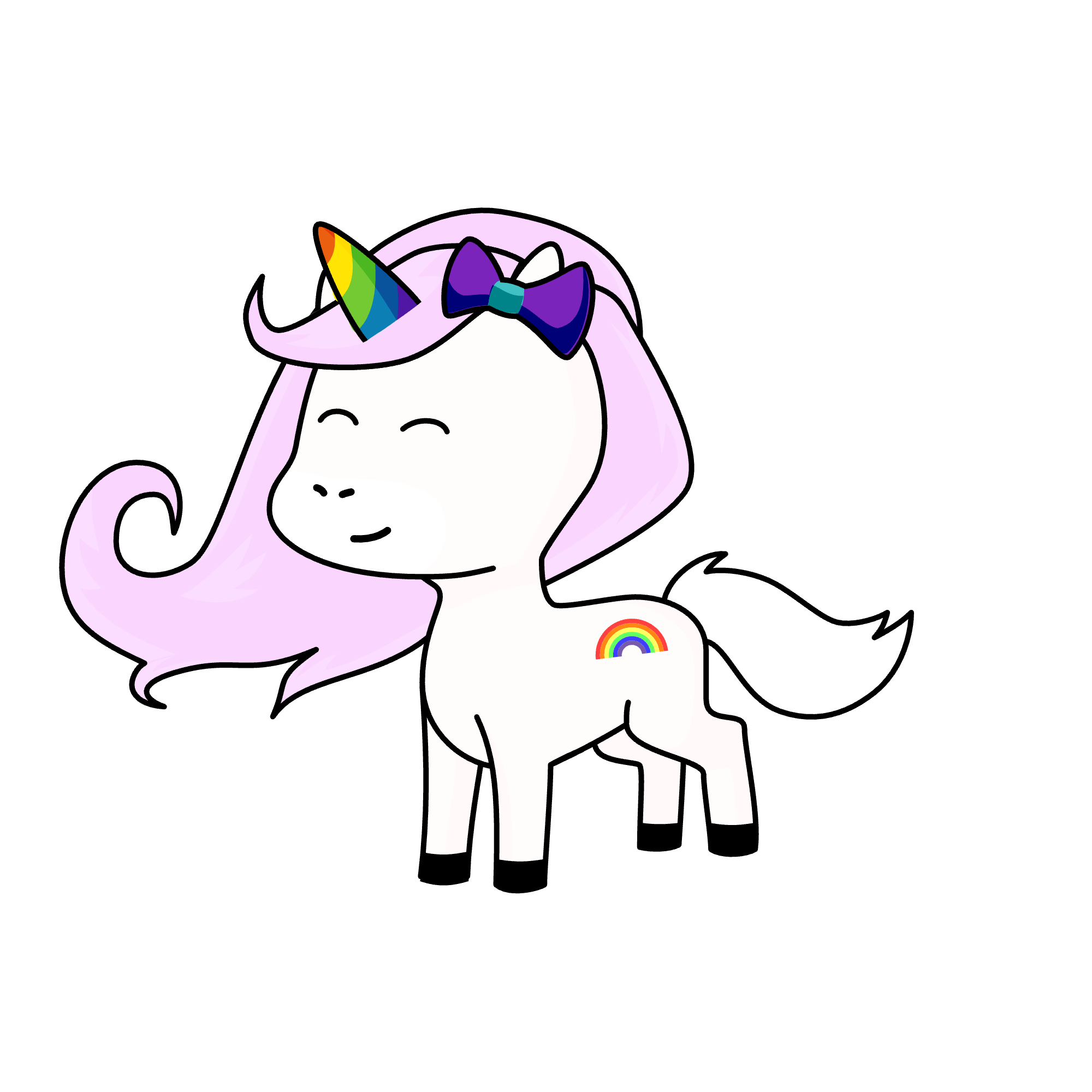 rainbow, the unicorn
