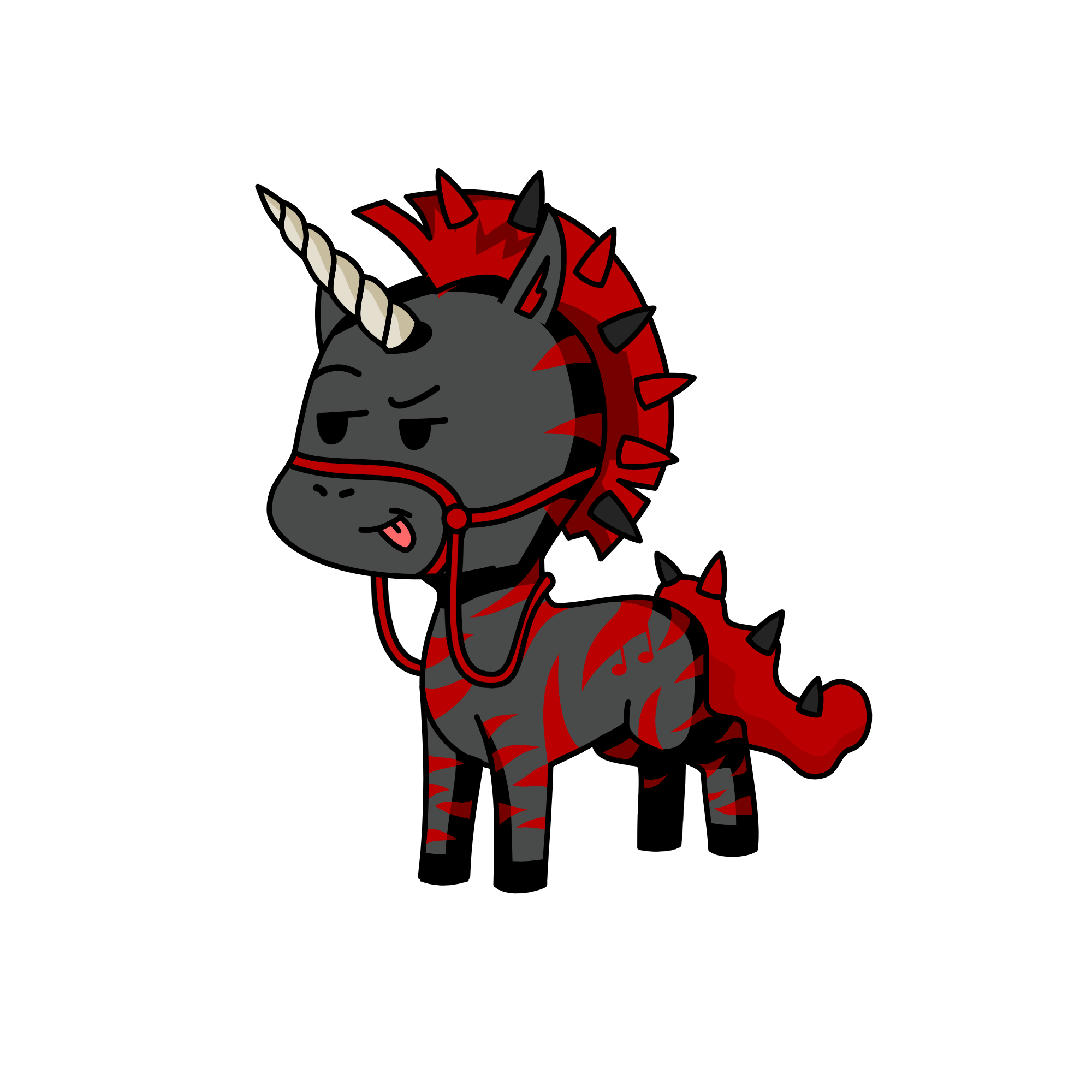punk, the unicorn