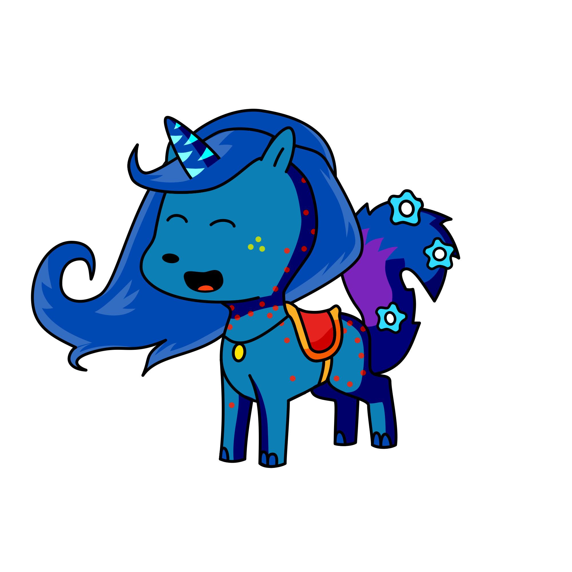 Kinitopet41, the unicorn