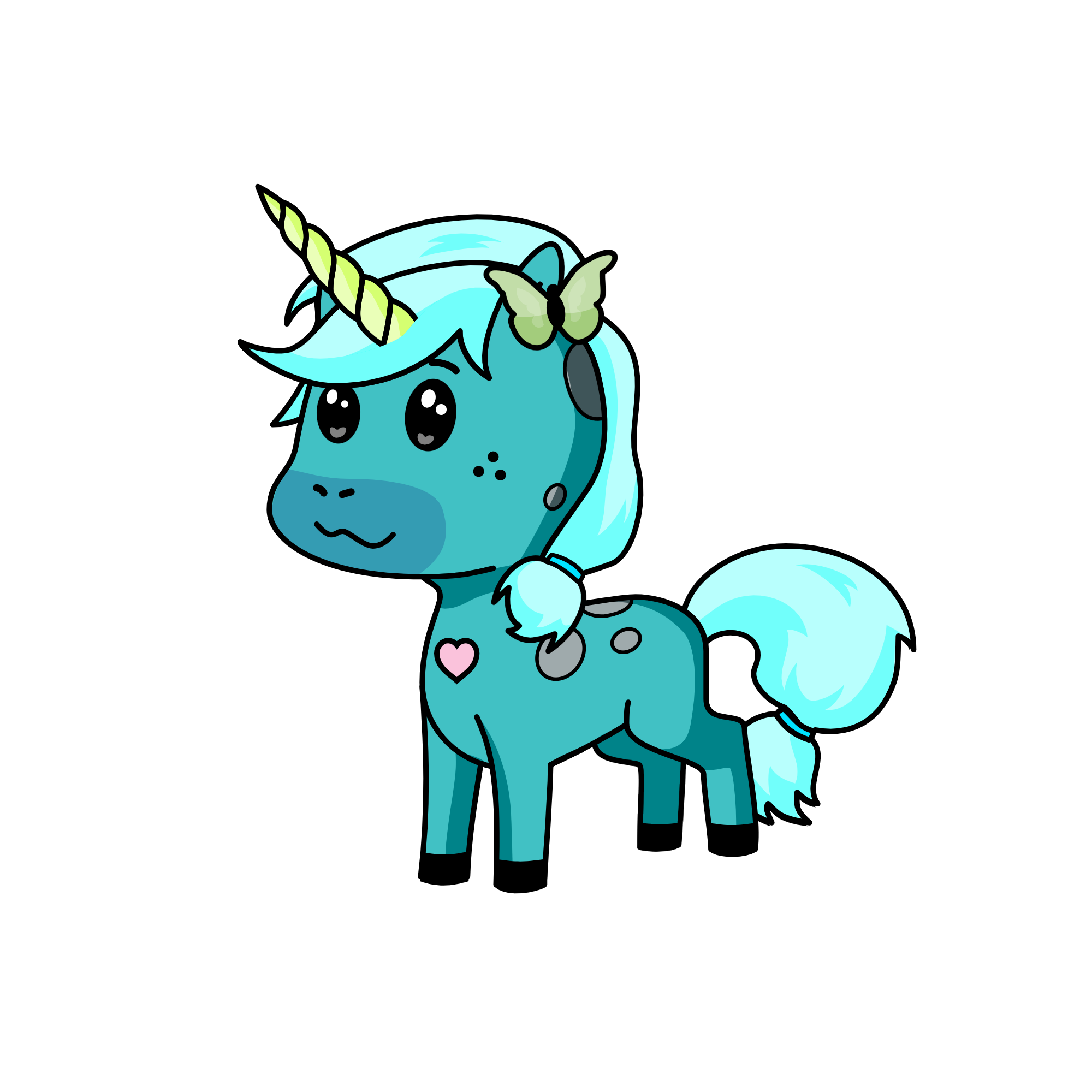 Oak, the unicorn