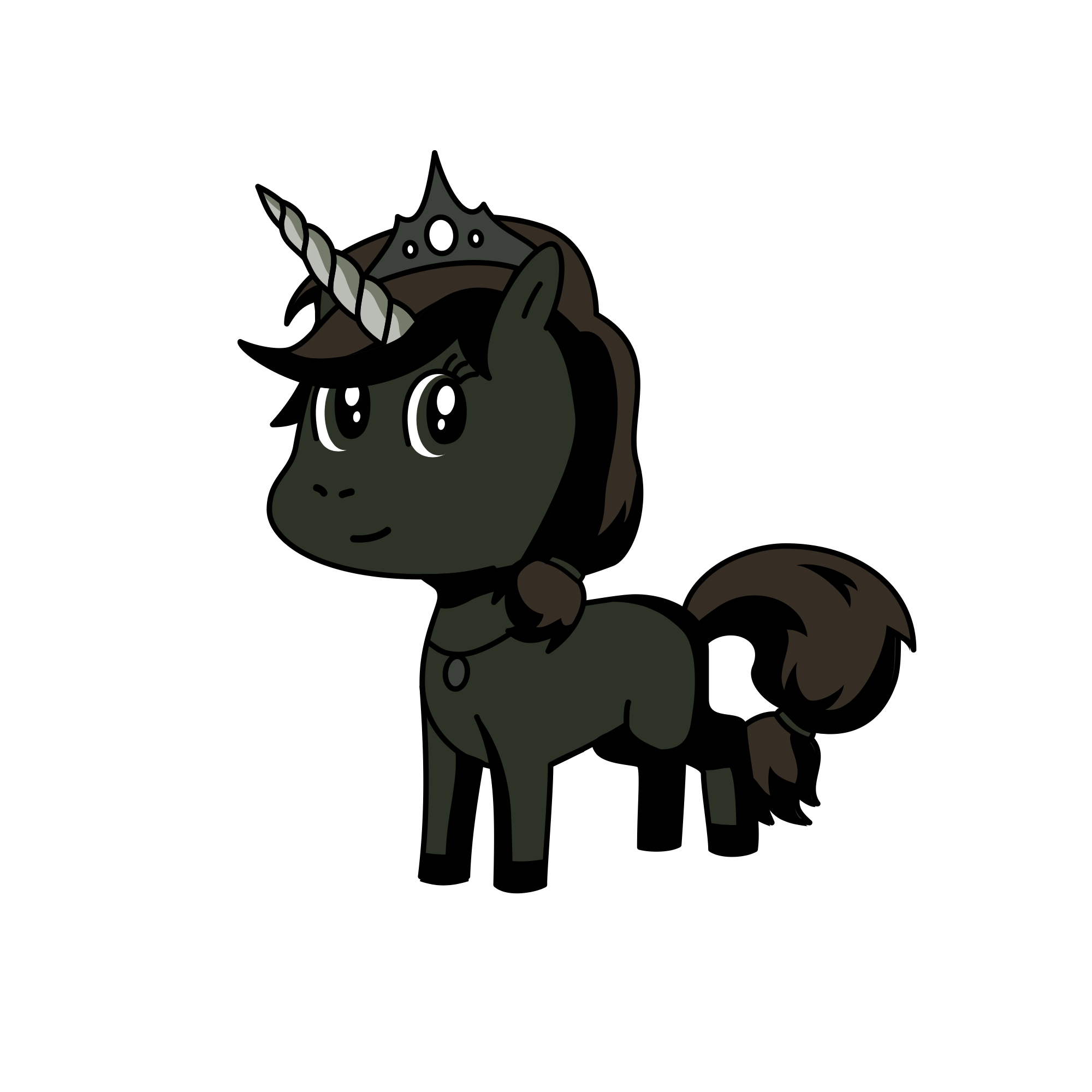 Phathecia, the unicorn