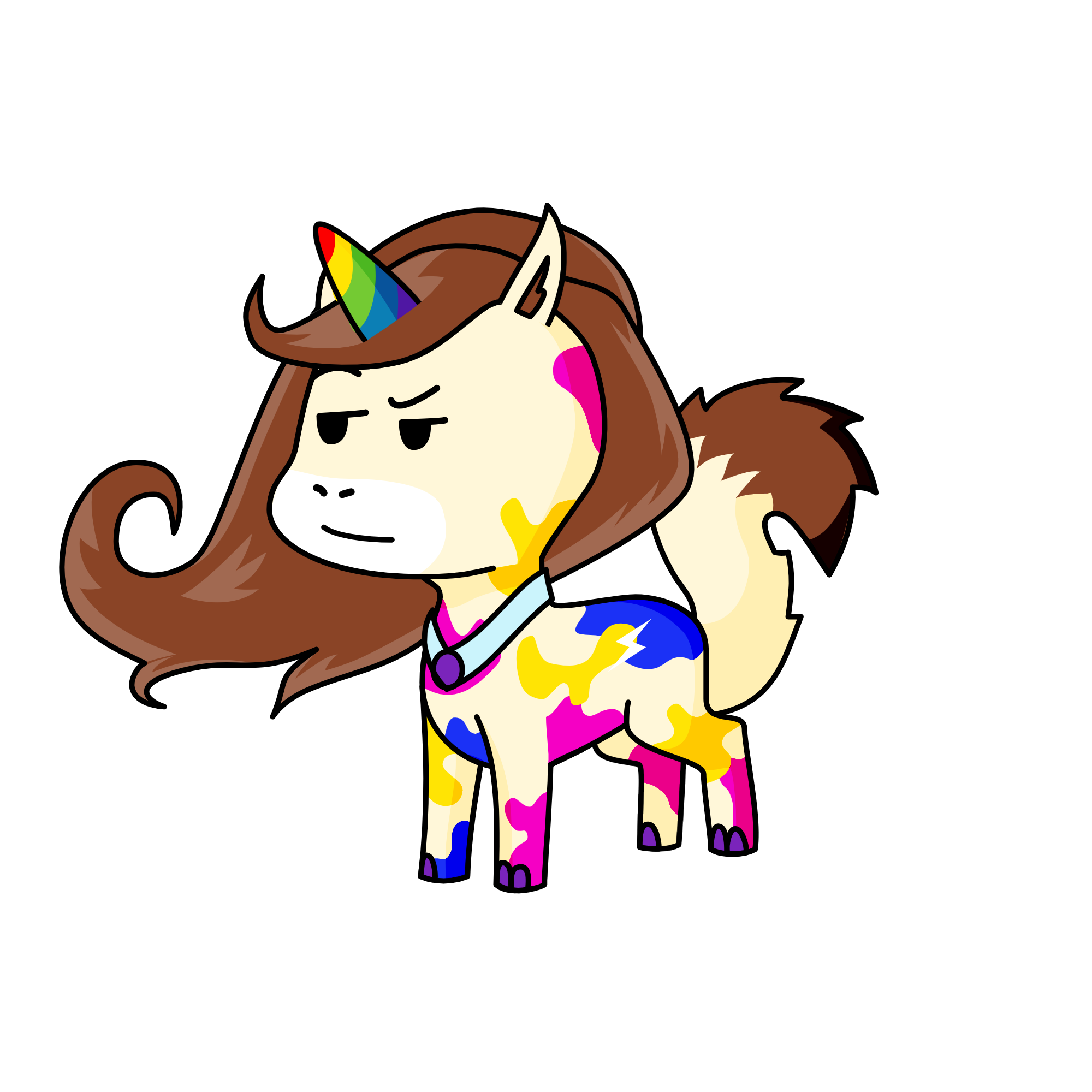 Cal, the unicorn