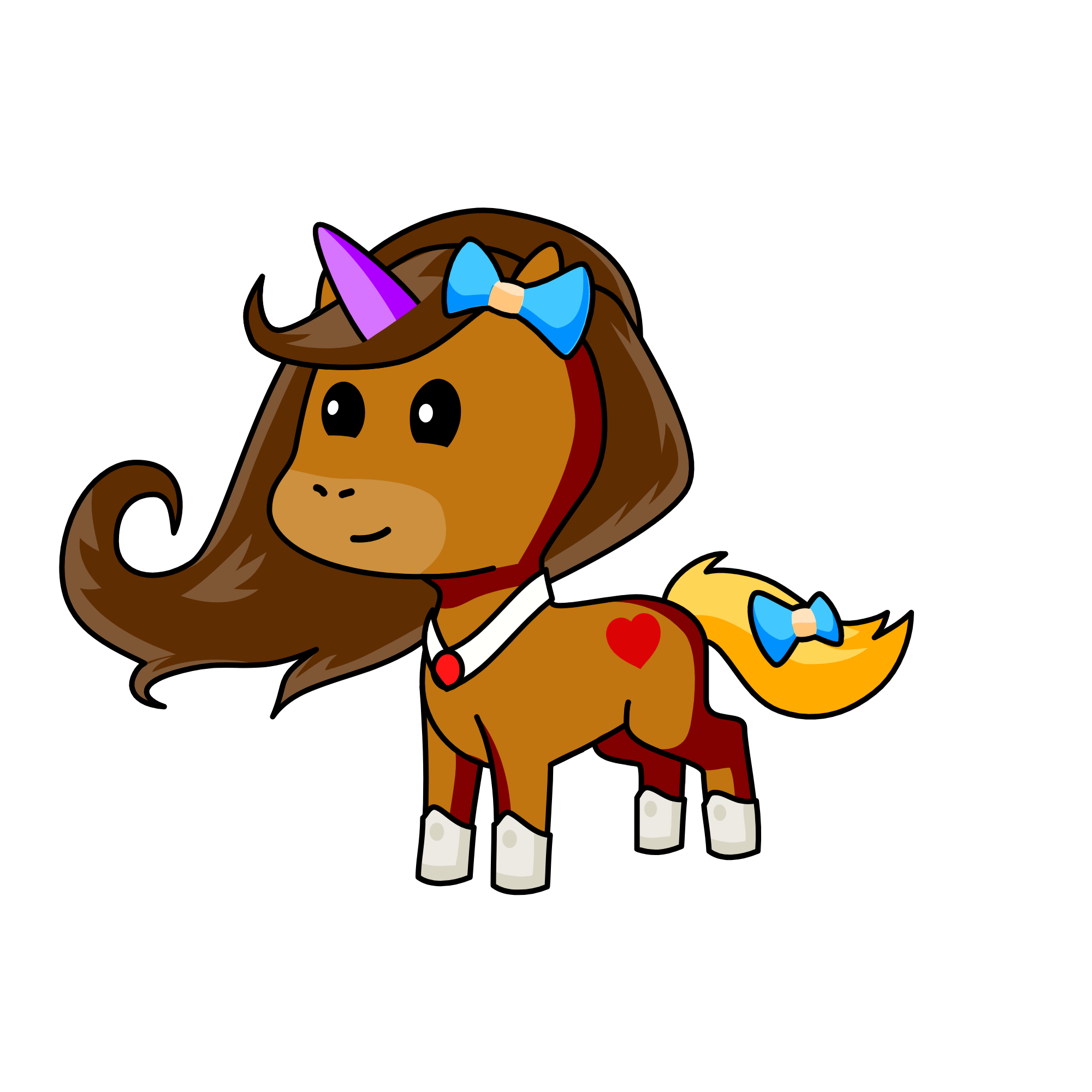 Rose, the unicorn