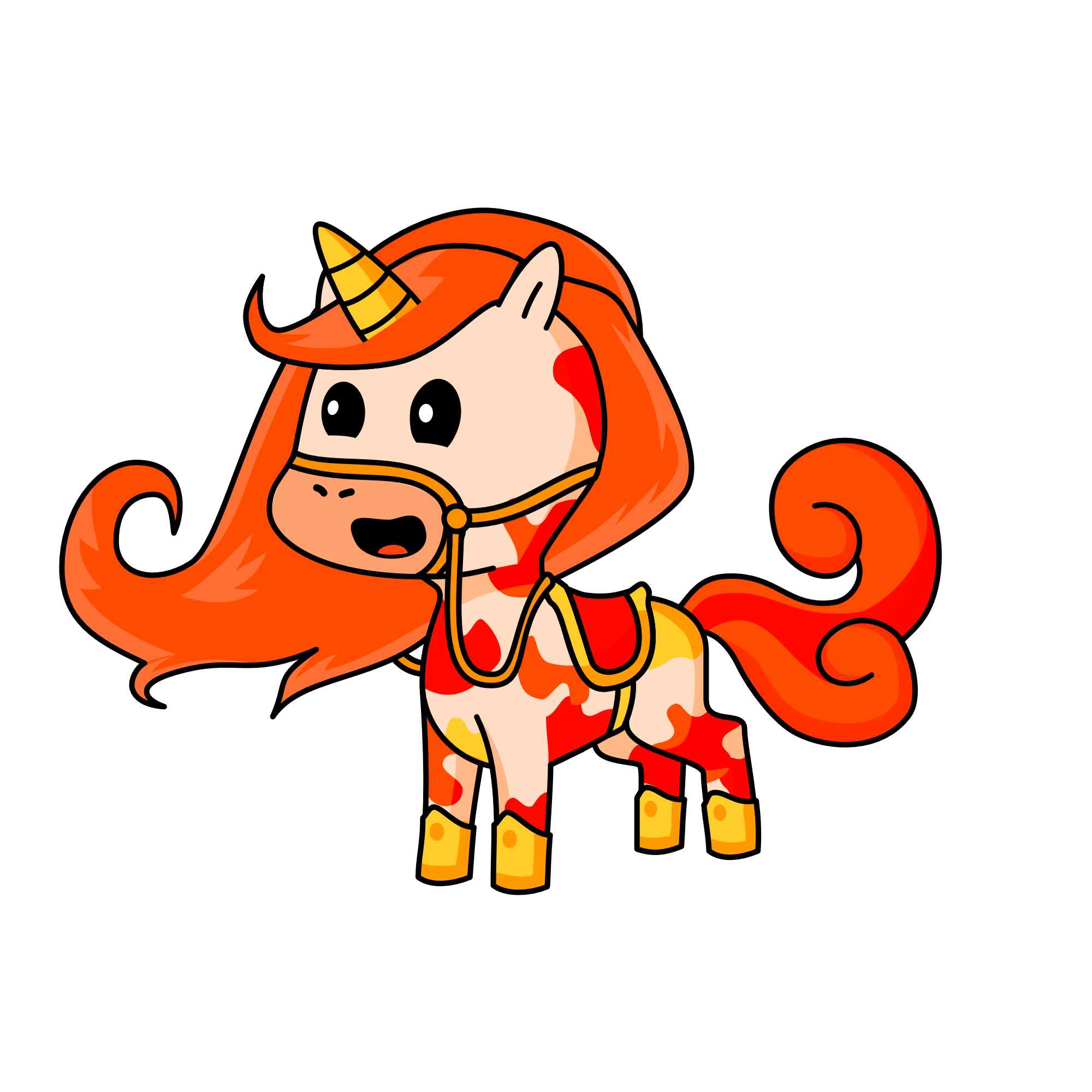 Fleki, the unicorn