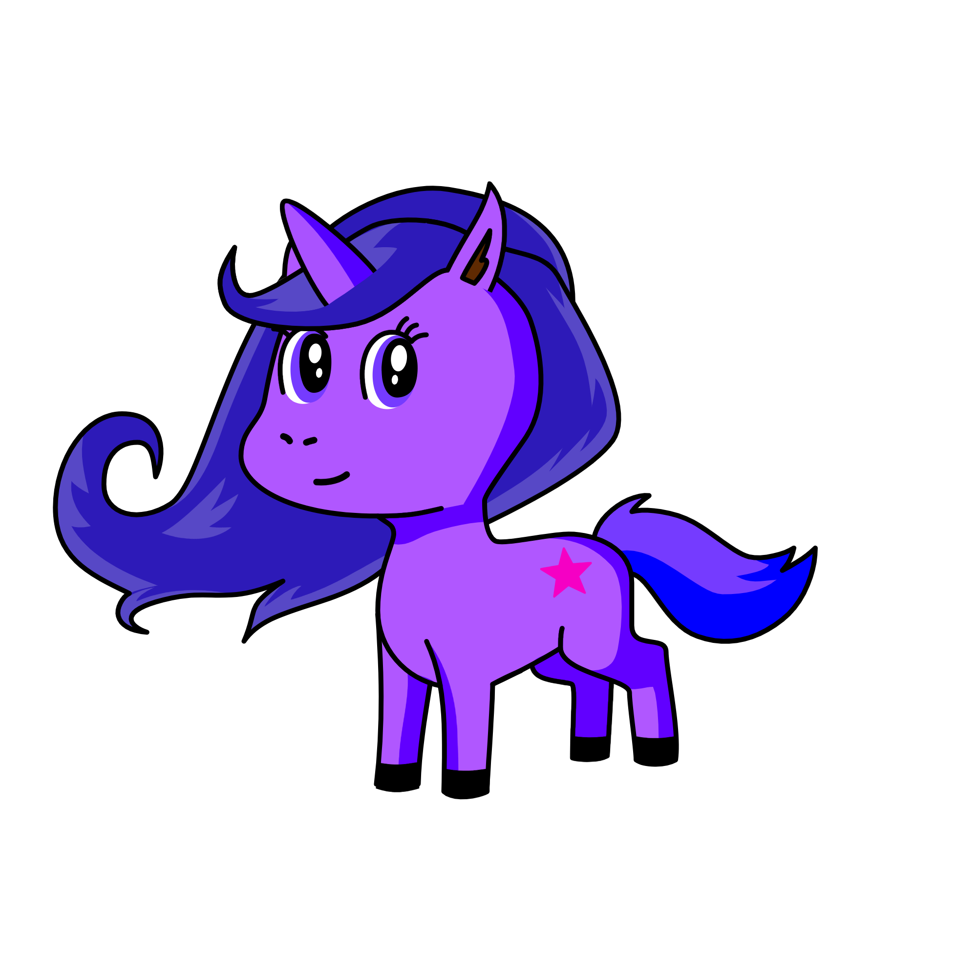 Twilight, the unicorn