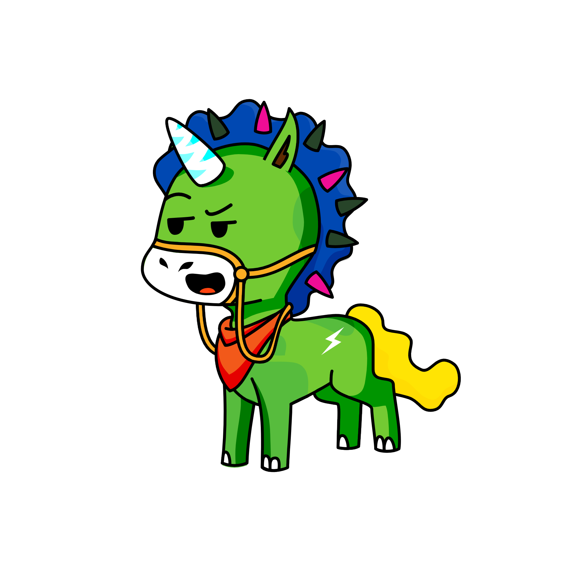 qwertyuiopasdfghjklzxcvbnm, the unicorn