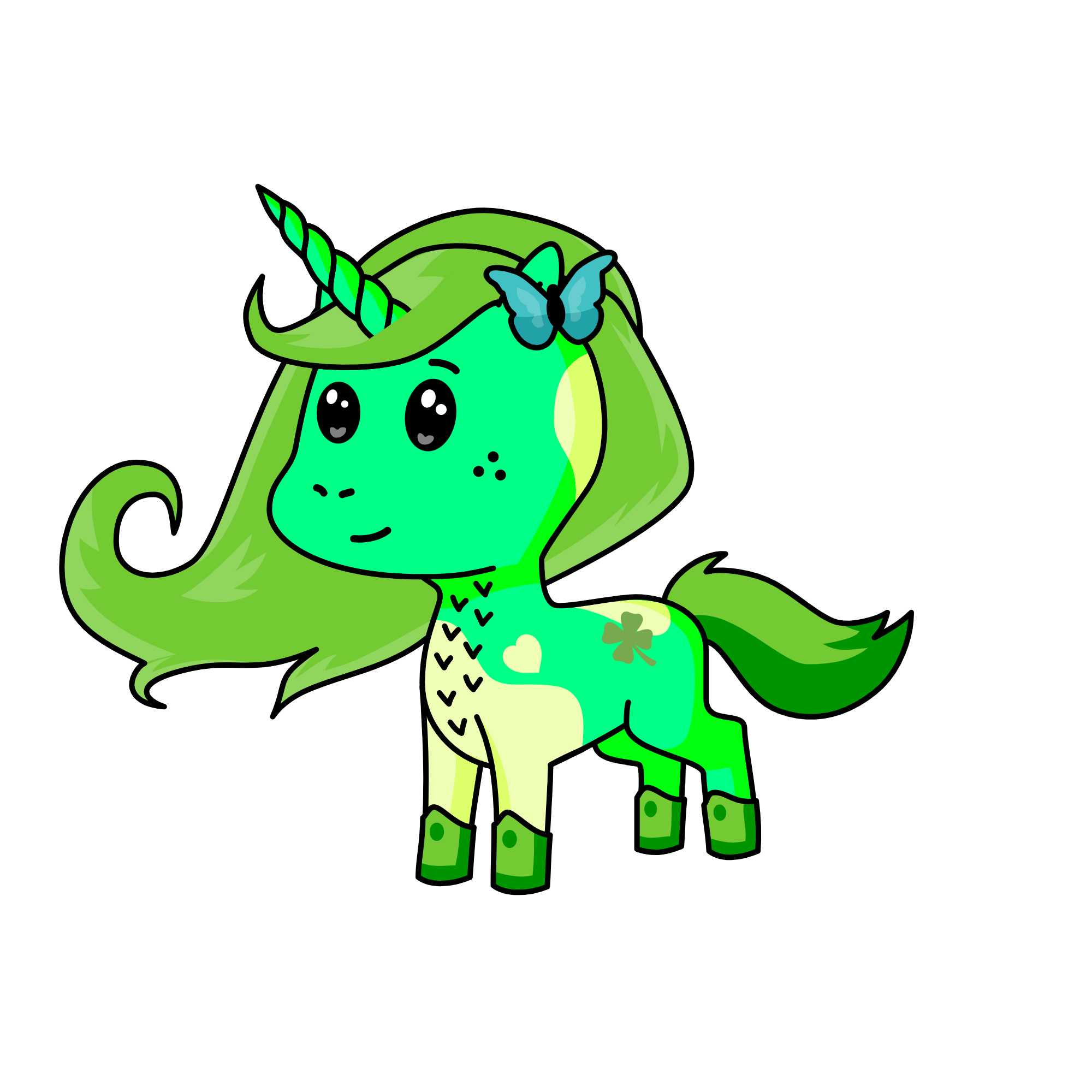 k, the unicorn