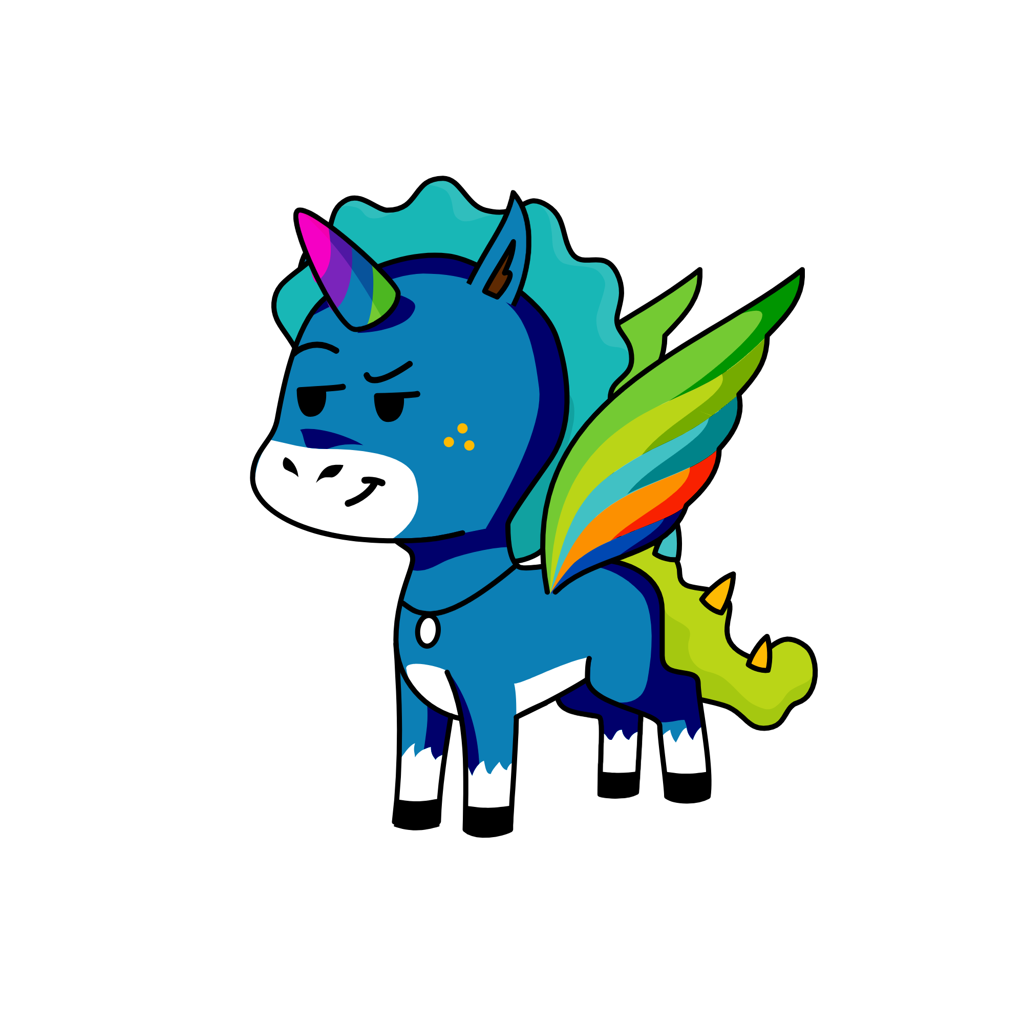 random pick, the unicorn