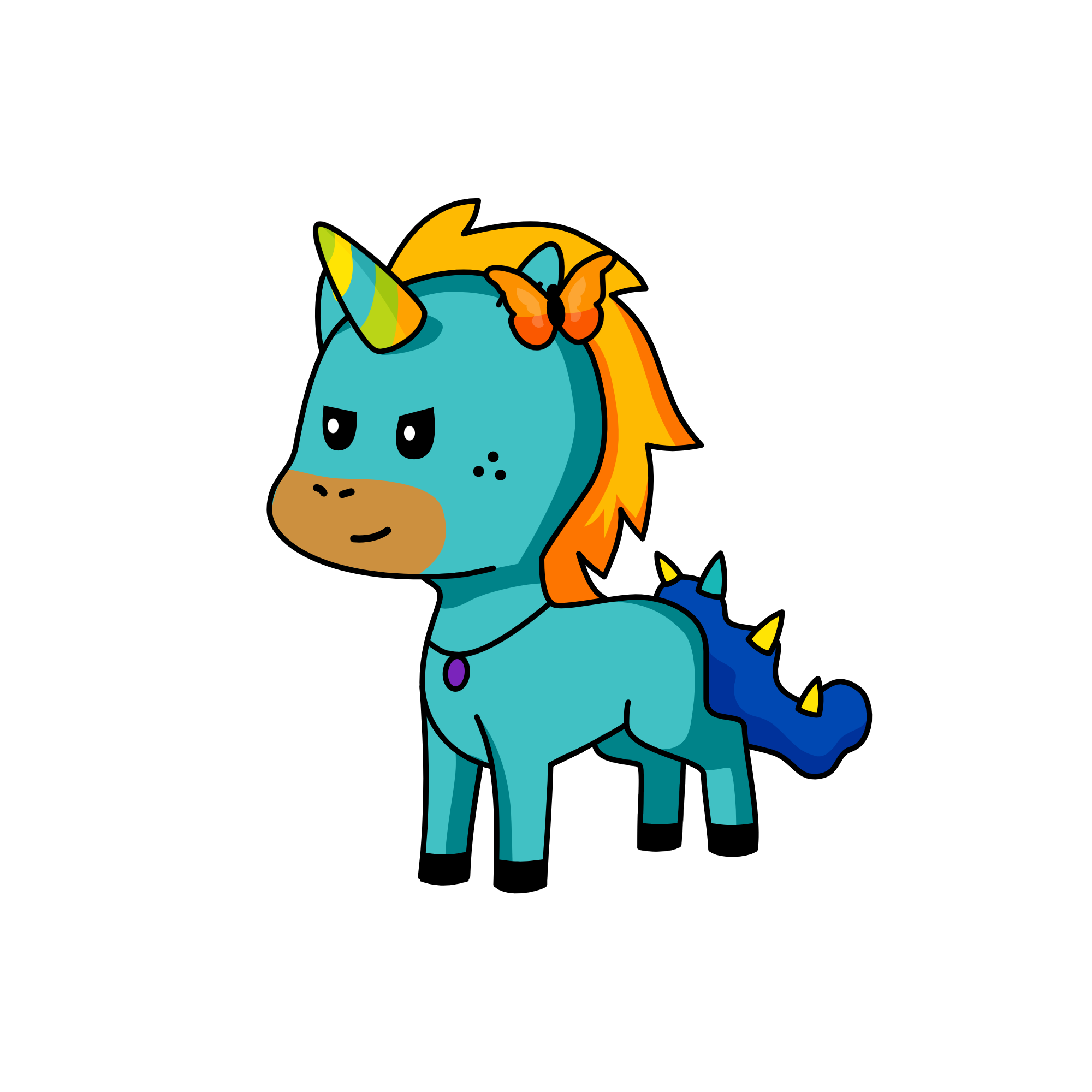 ugt6thytghiufhgty, the unicorn