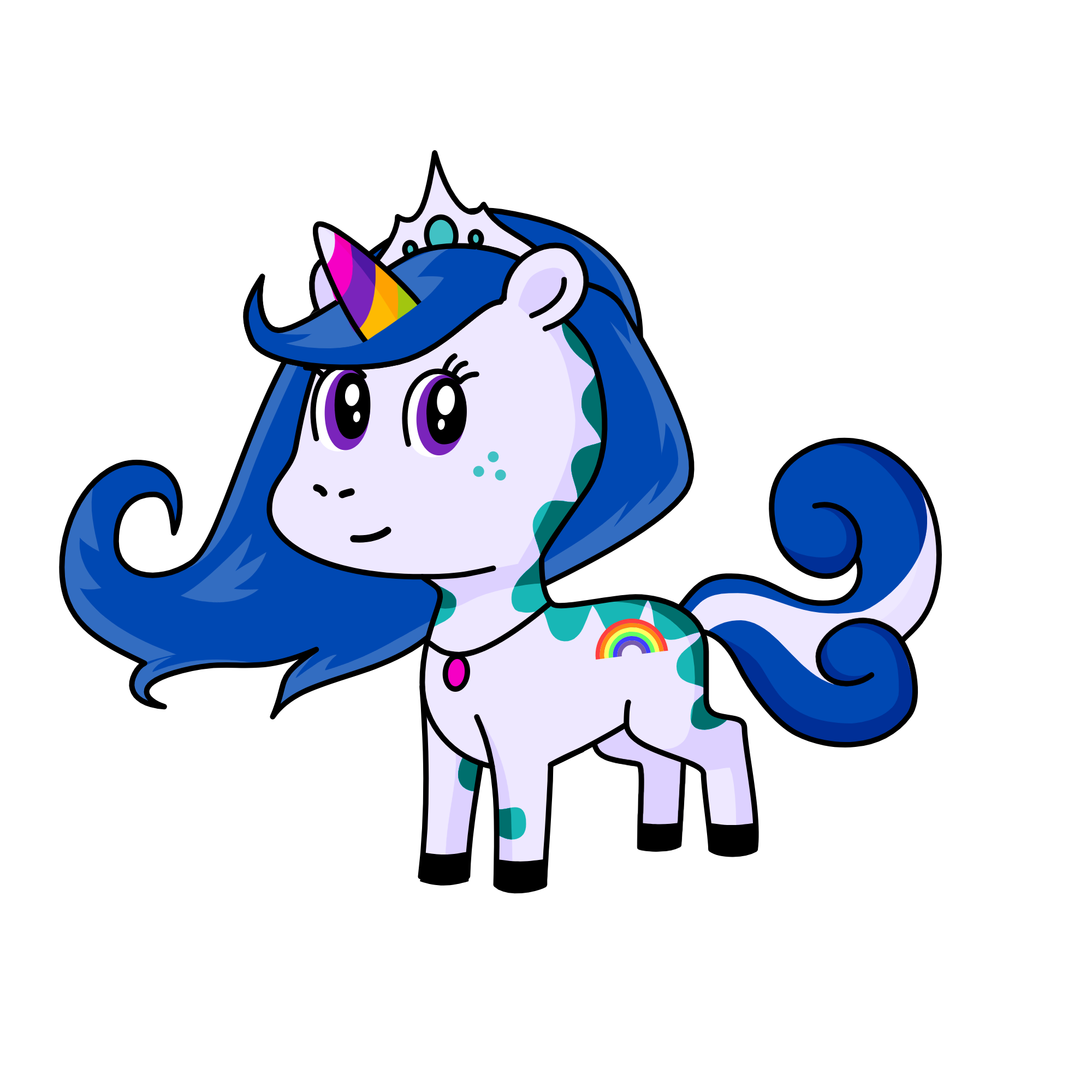 snowfall, the unicorn