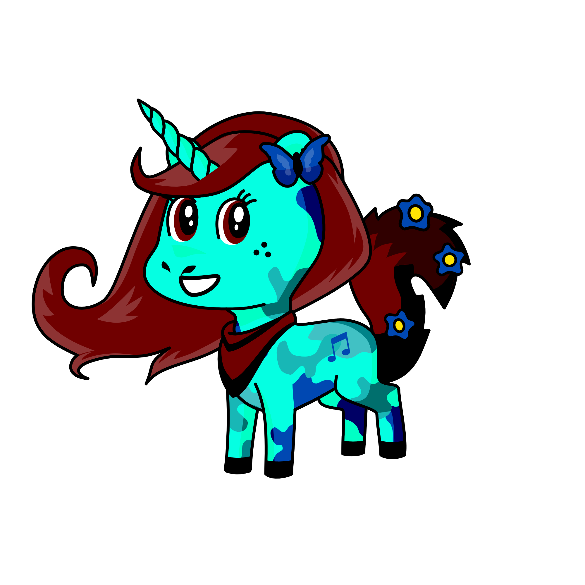 snow, the unicorn