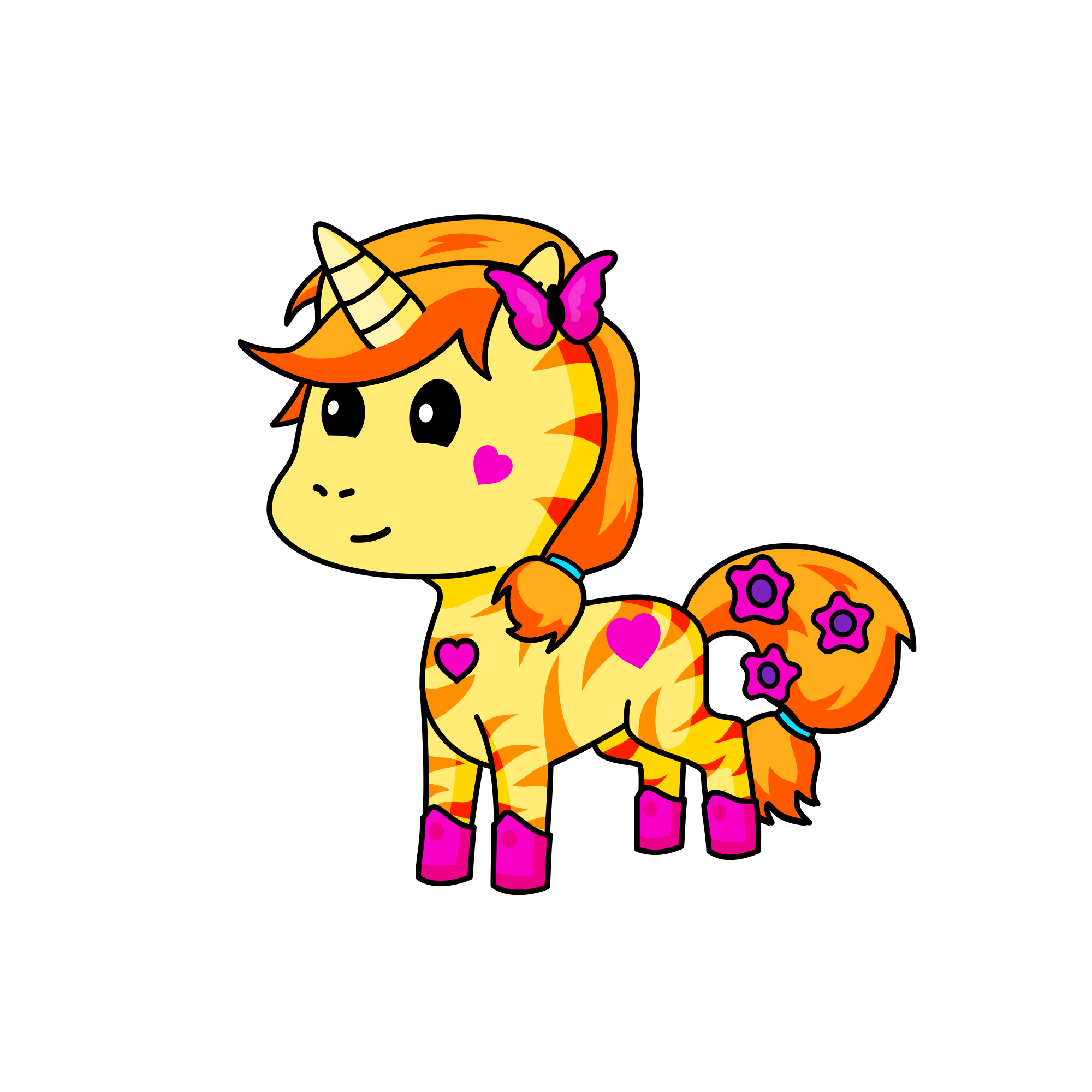 Sunny , the unicorn