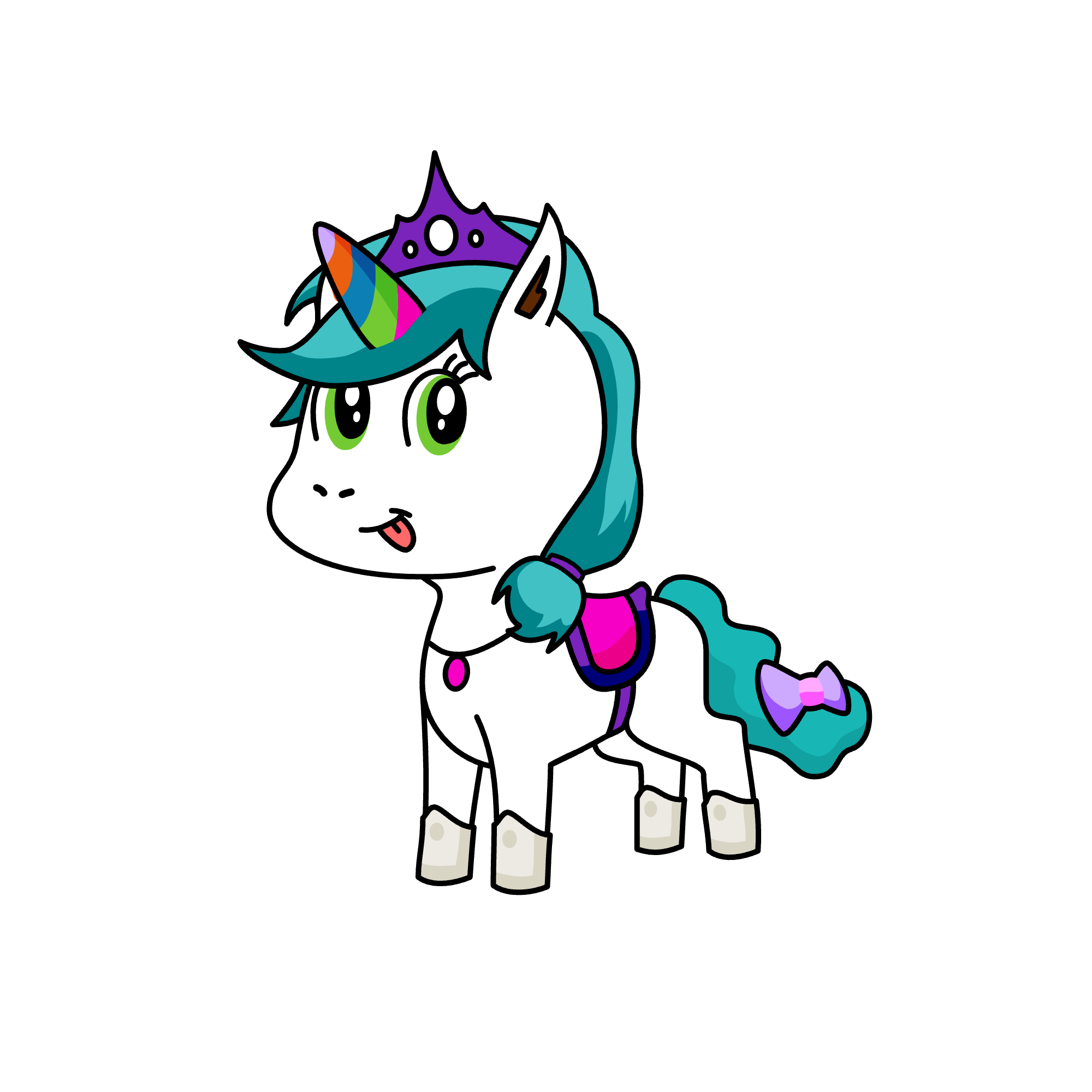Poppy, the unicorn