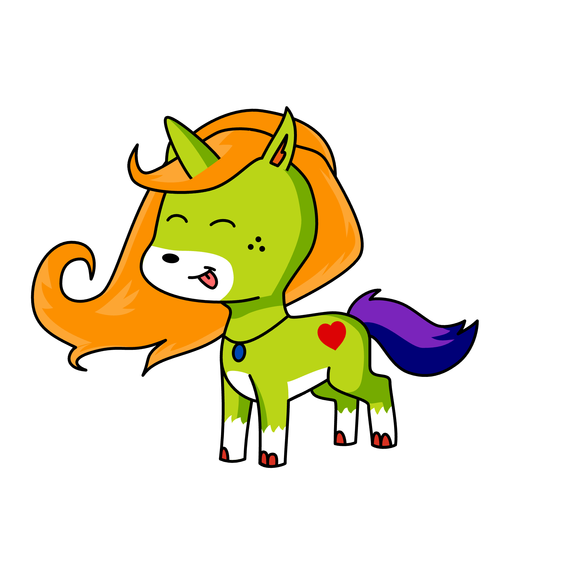 Sally, the unicorn
