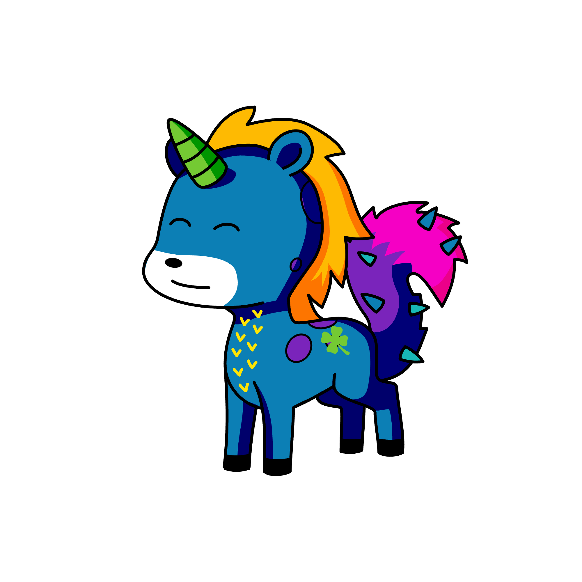 Lucky , the unicorn