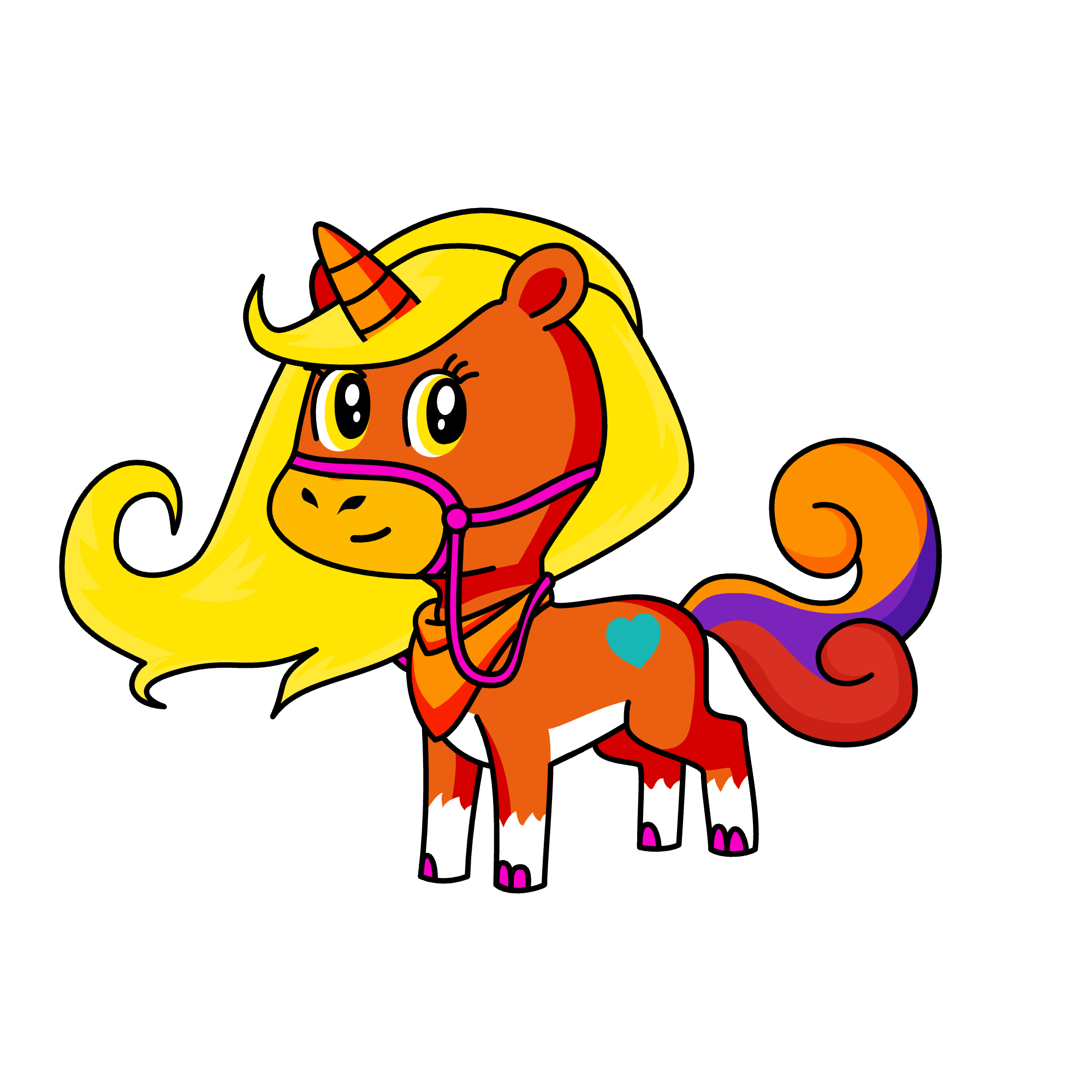 Rebecca , the unicorn