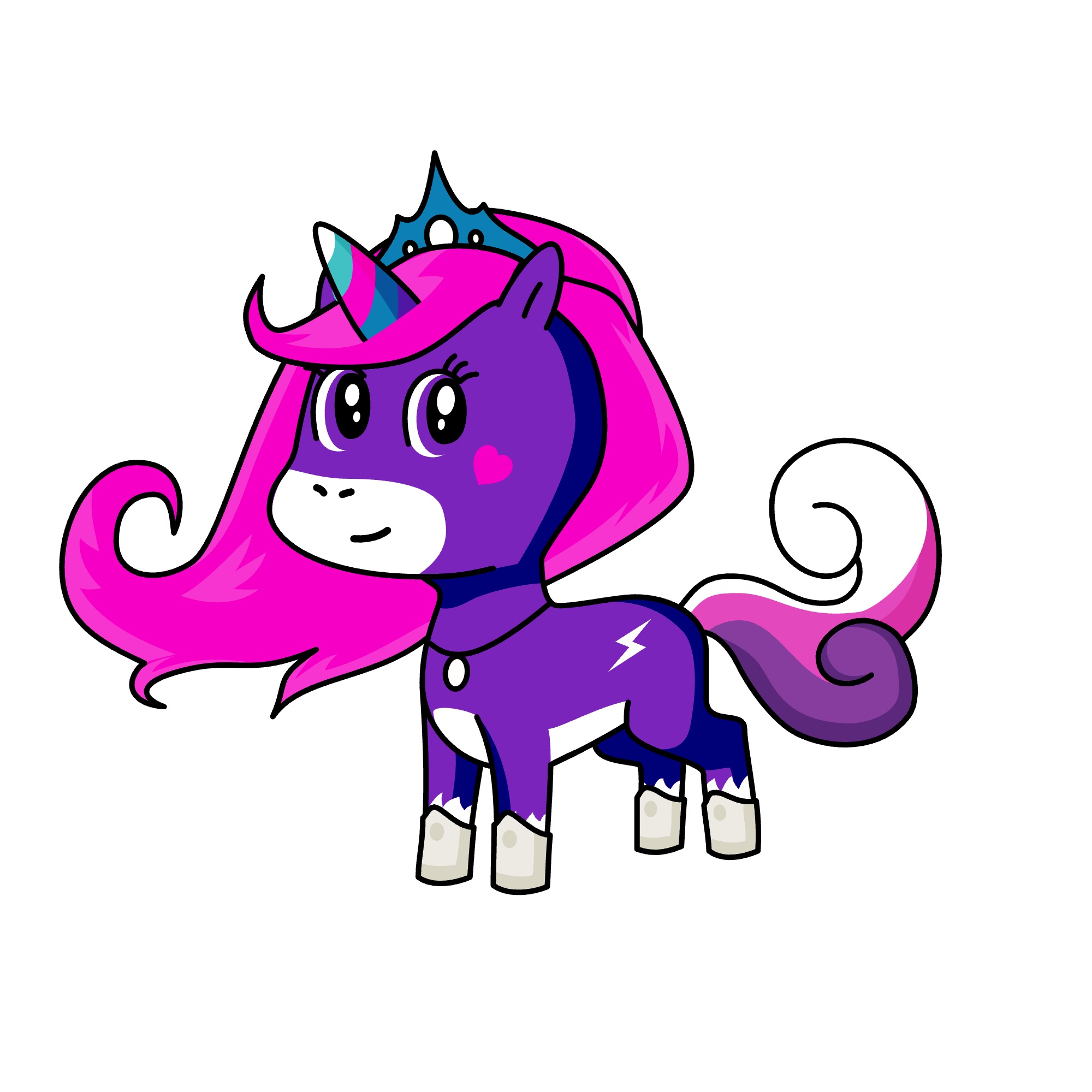 Sage, the unicorn