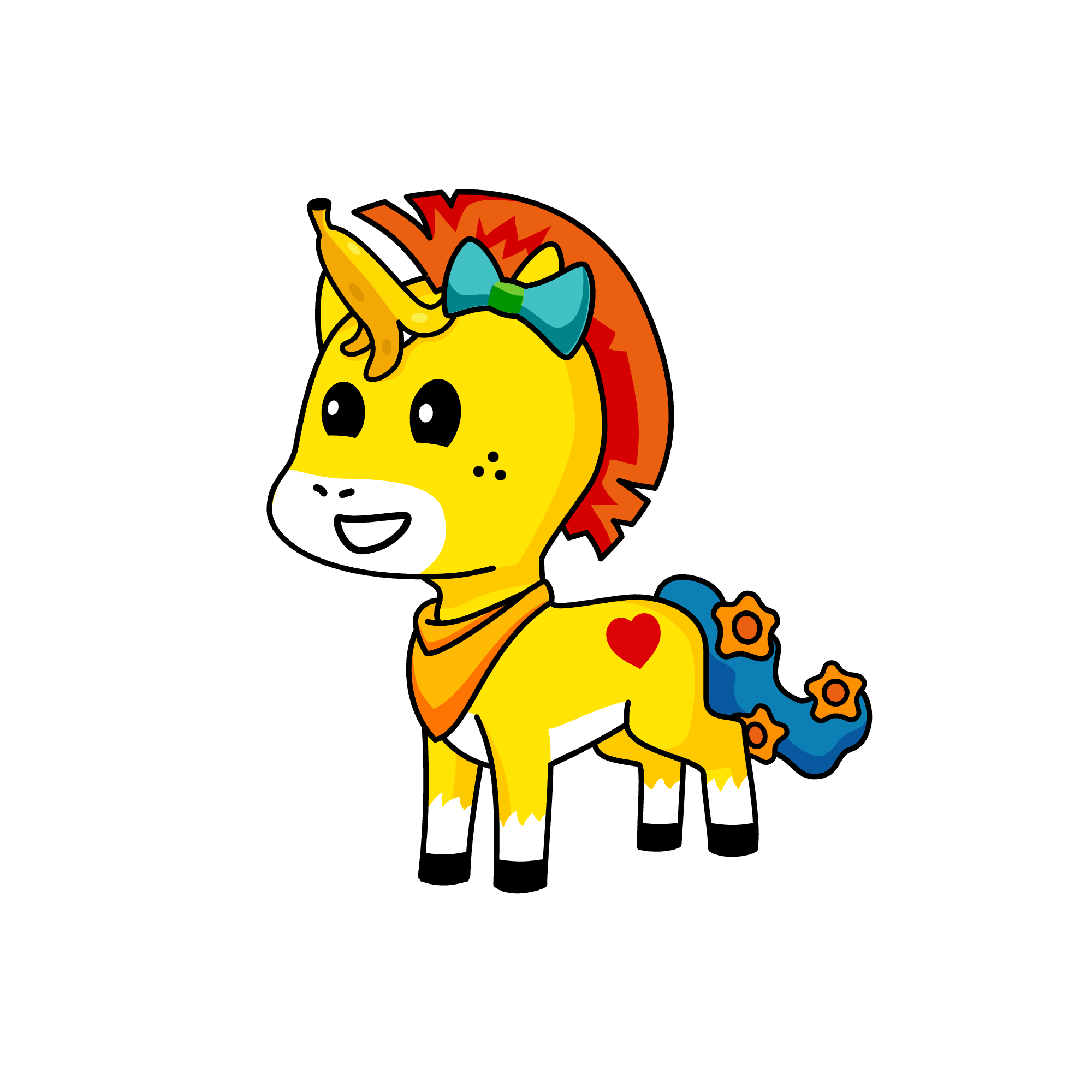 Cat, the unicorn