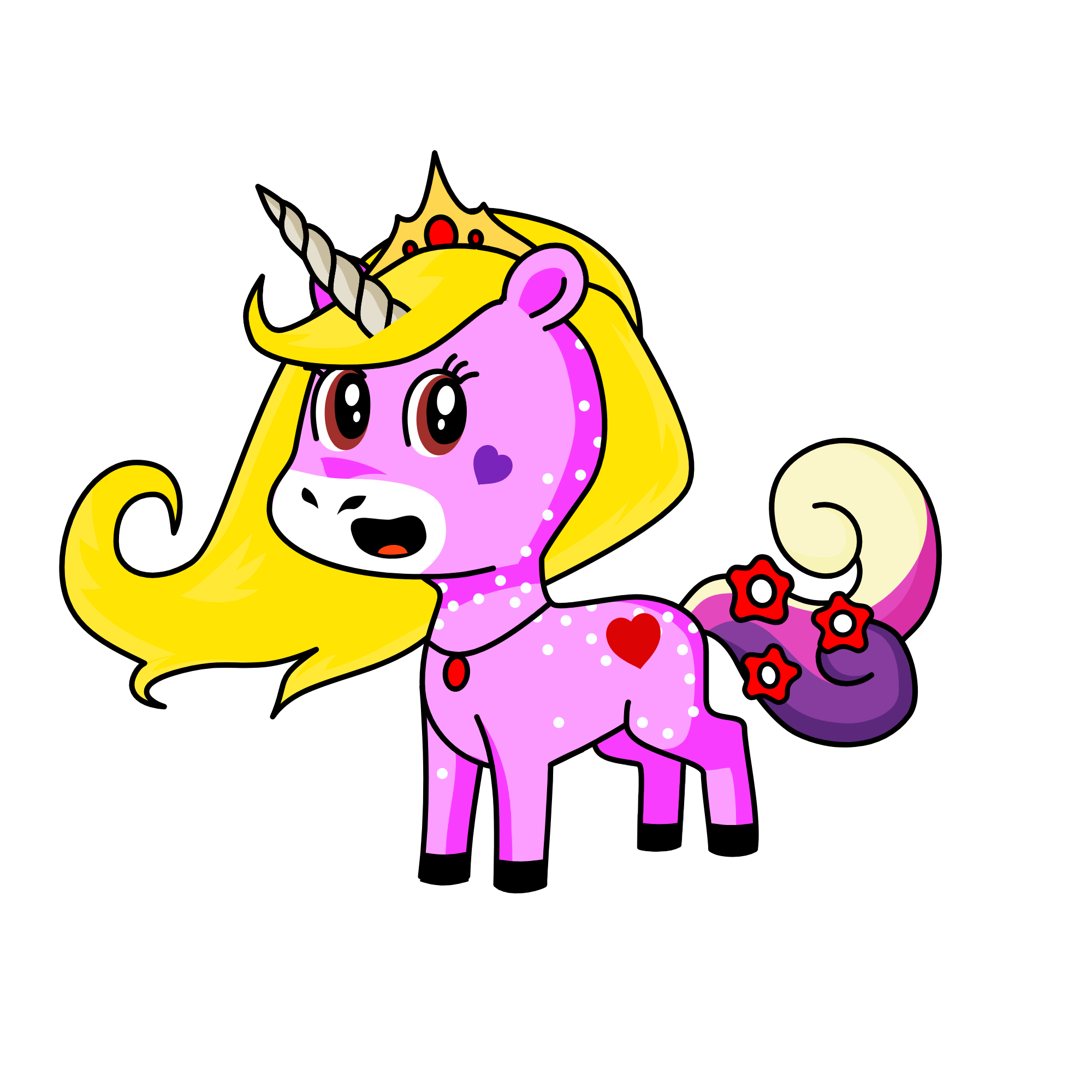 Vanillina, the unicorn
