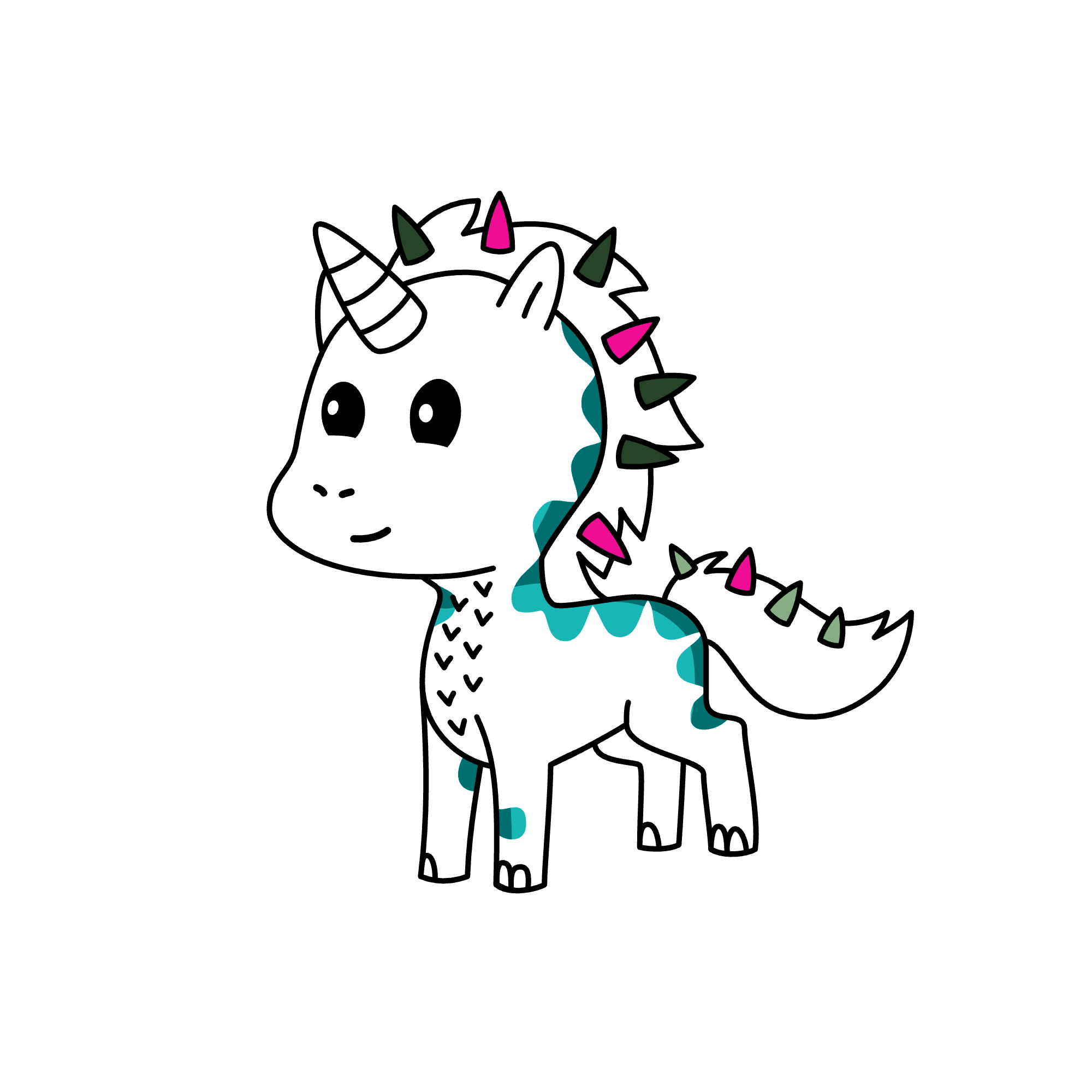 Dinosaur , the unicorn