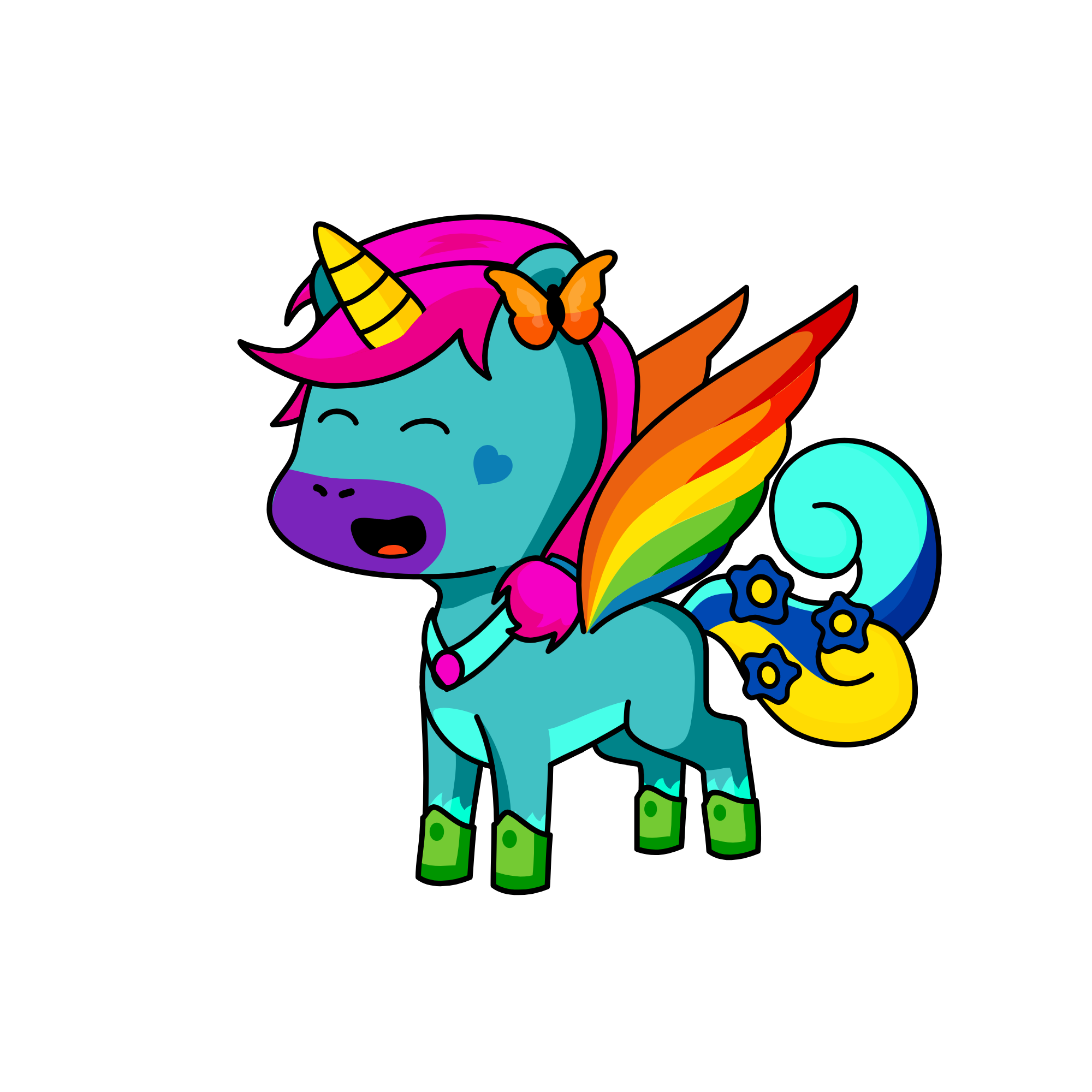 Dove, the unicorn