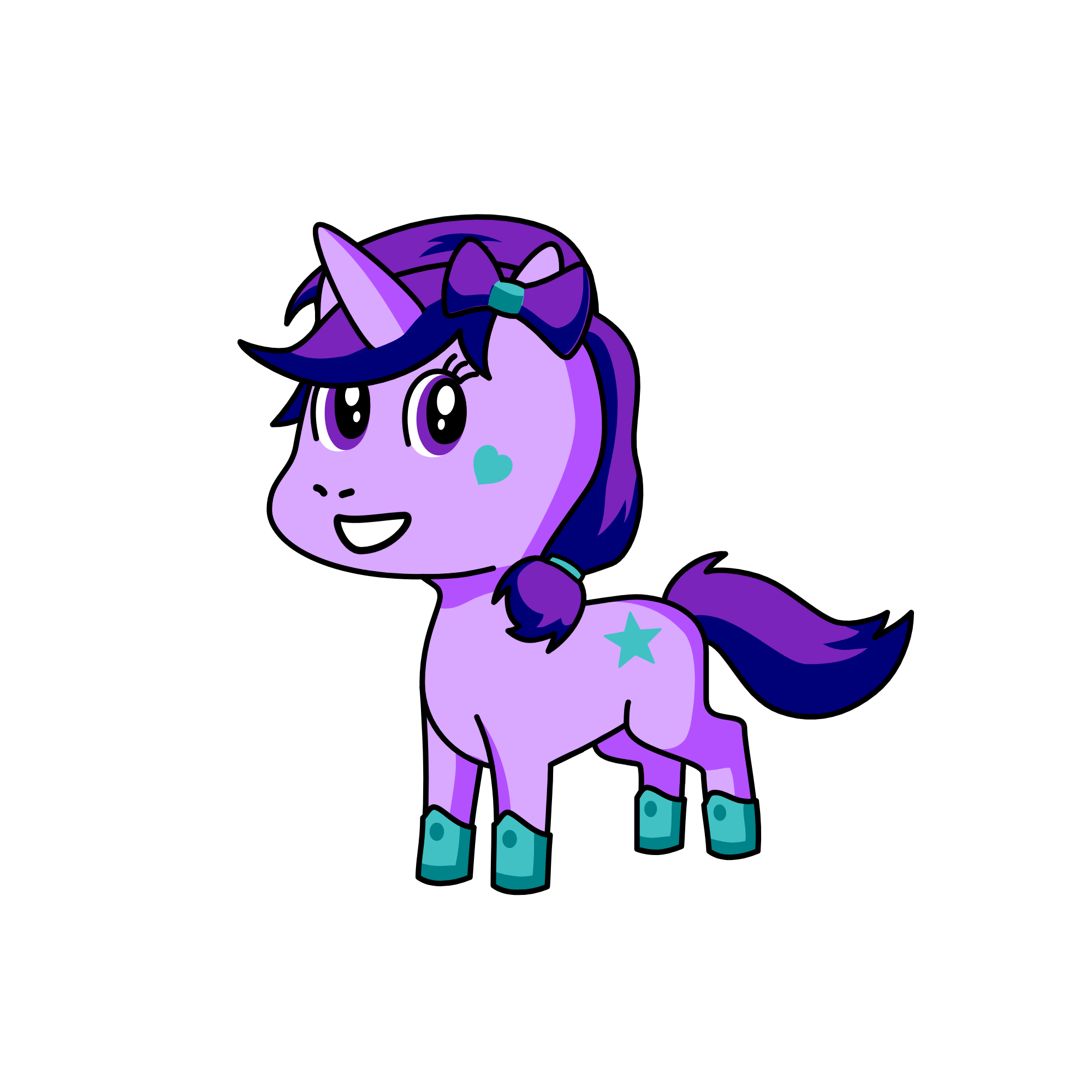 Unique, the unicorn