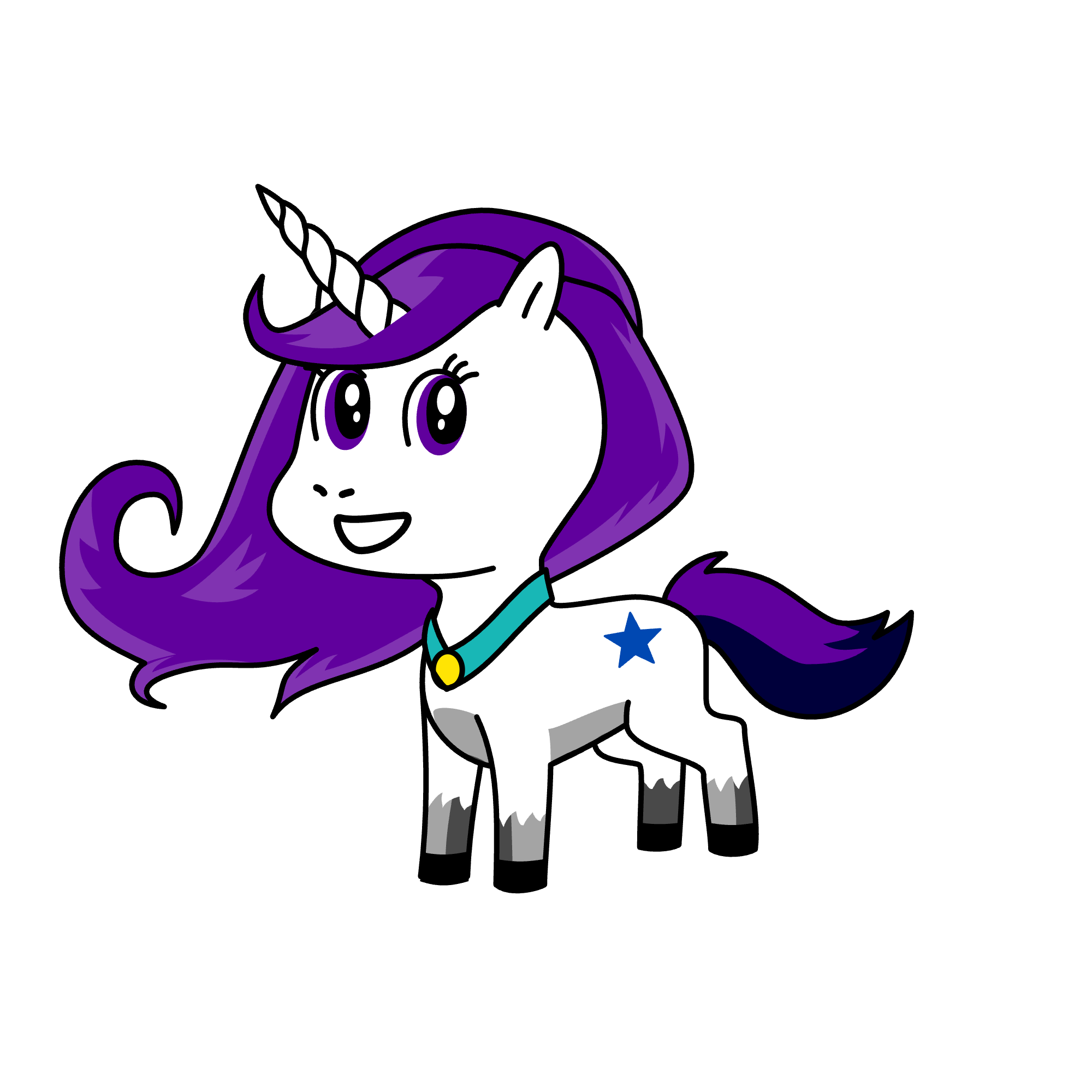 Rarity , the unicorn