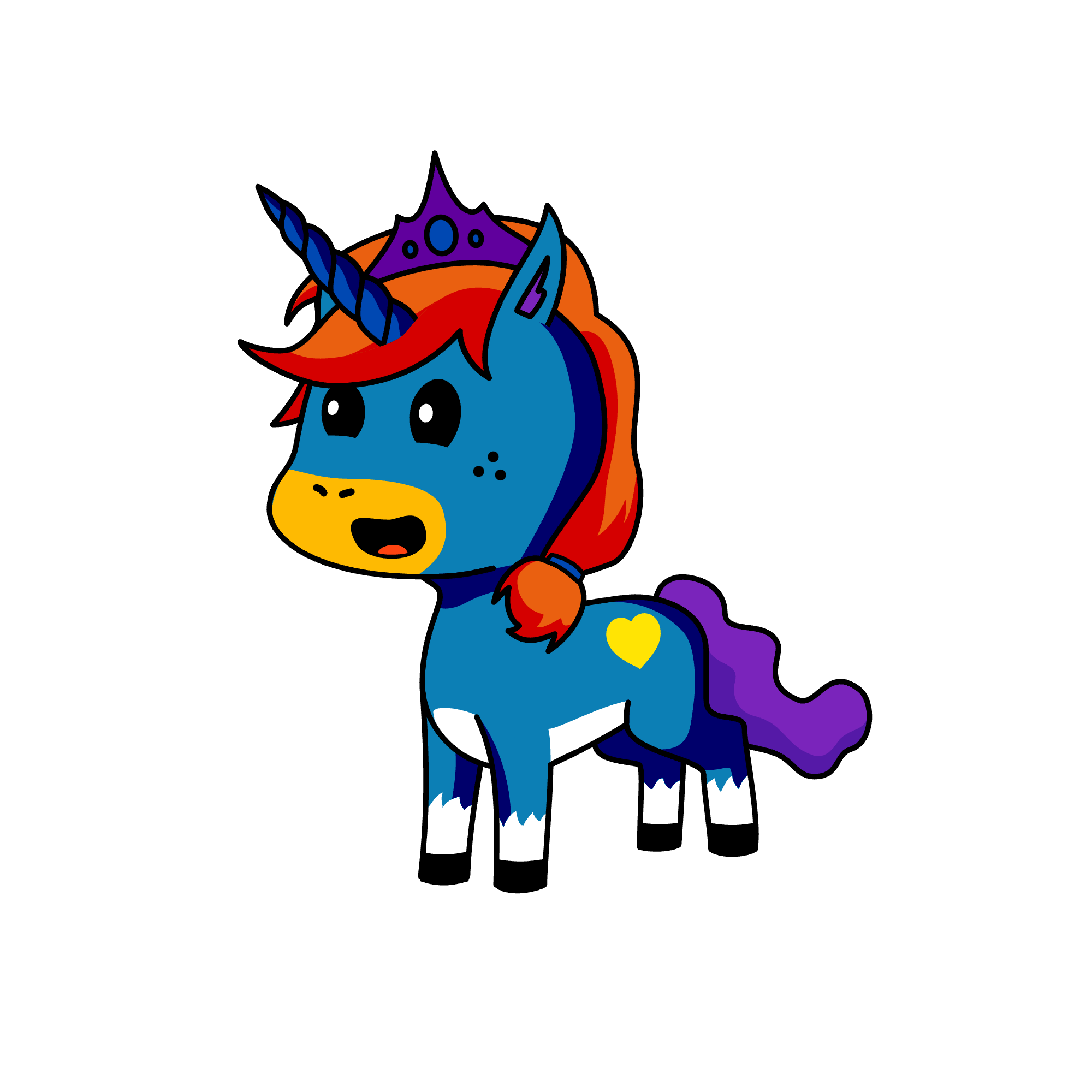 Frog, the unicorn