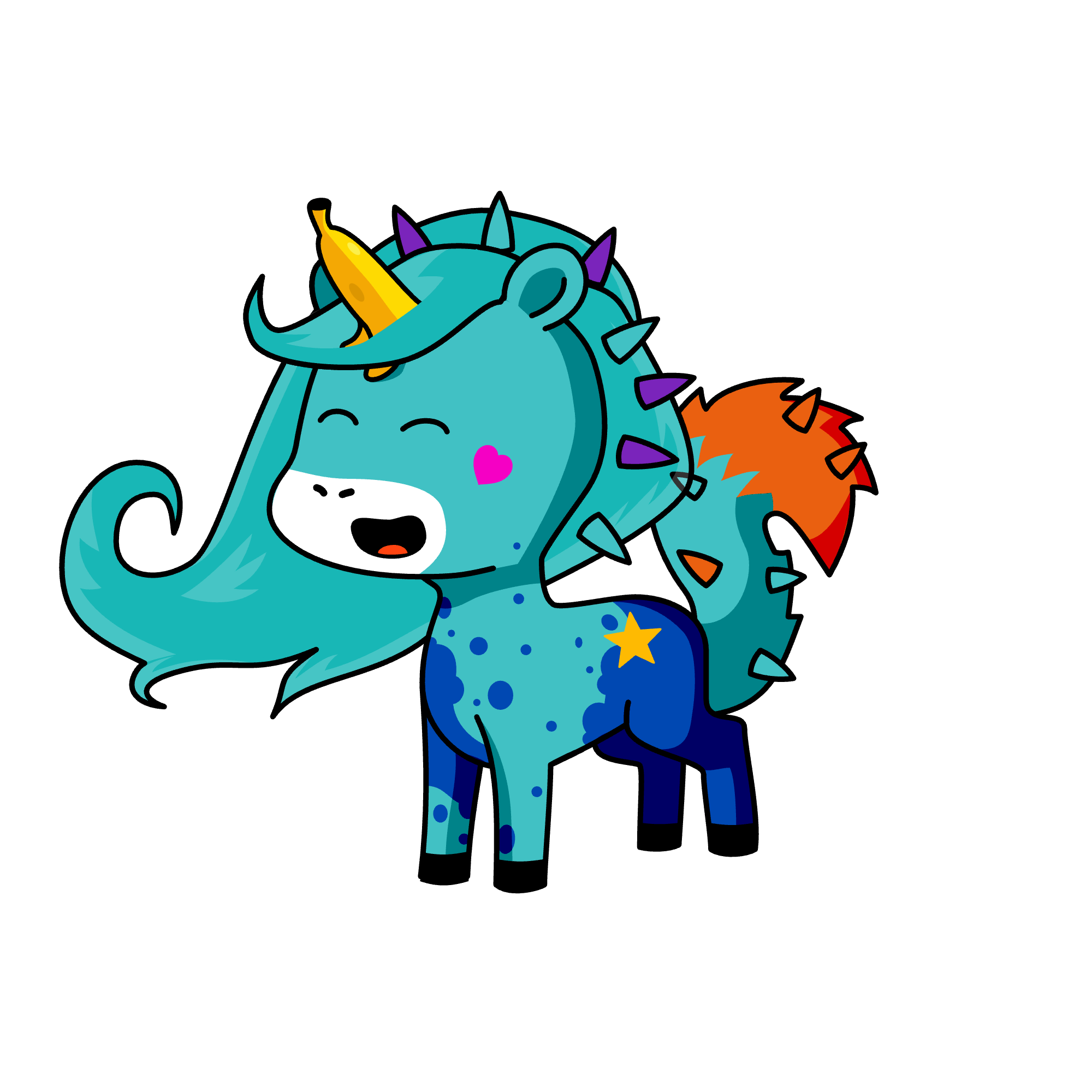 Petunia , the unicorn