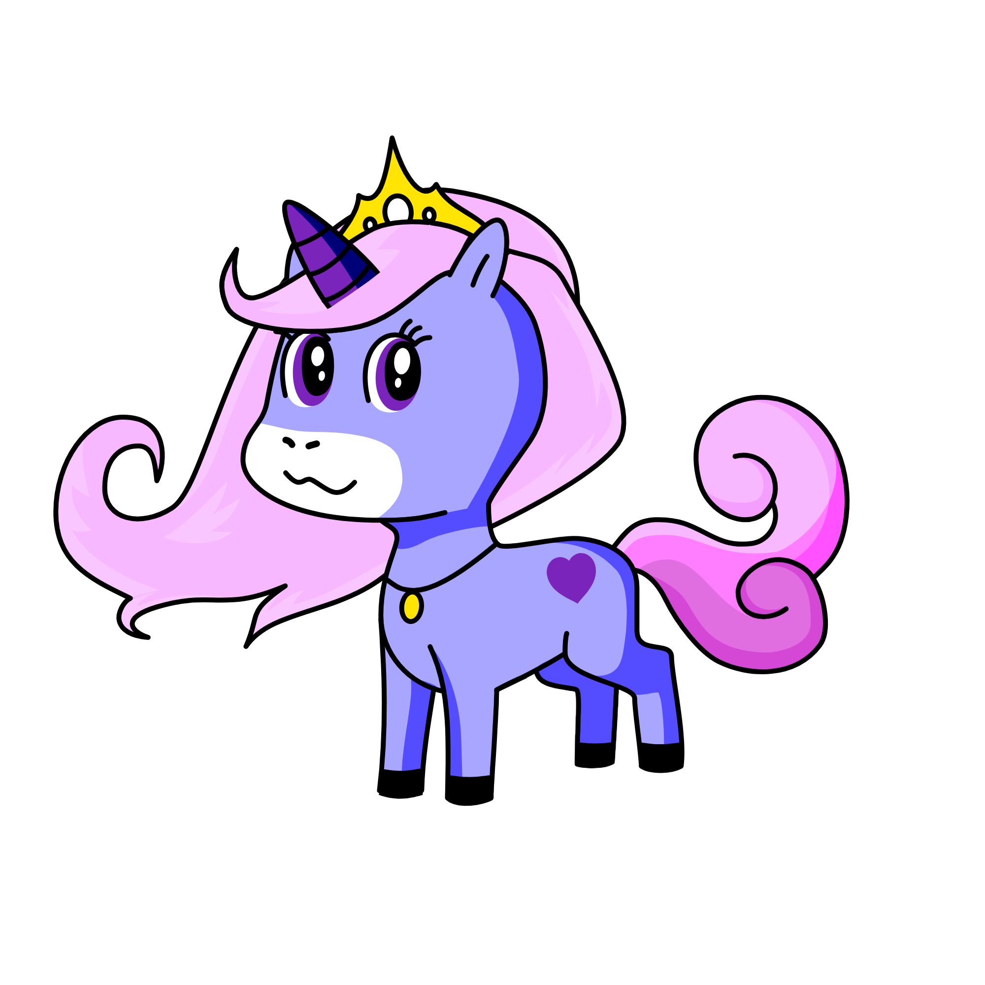 Princess Calista, the unicorn