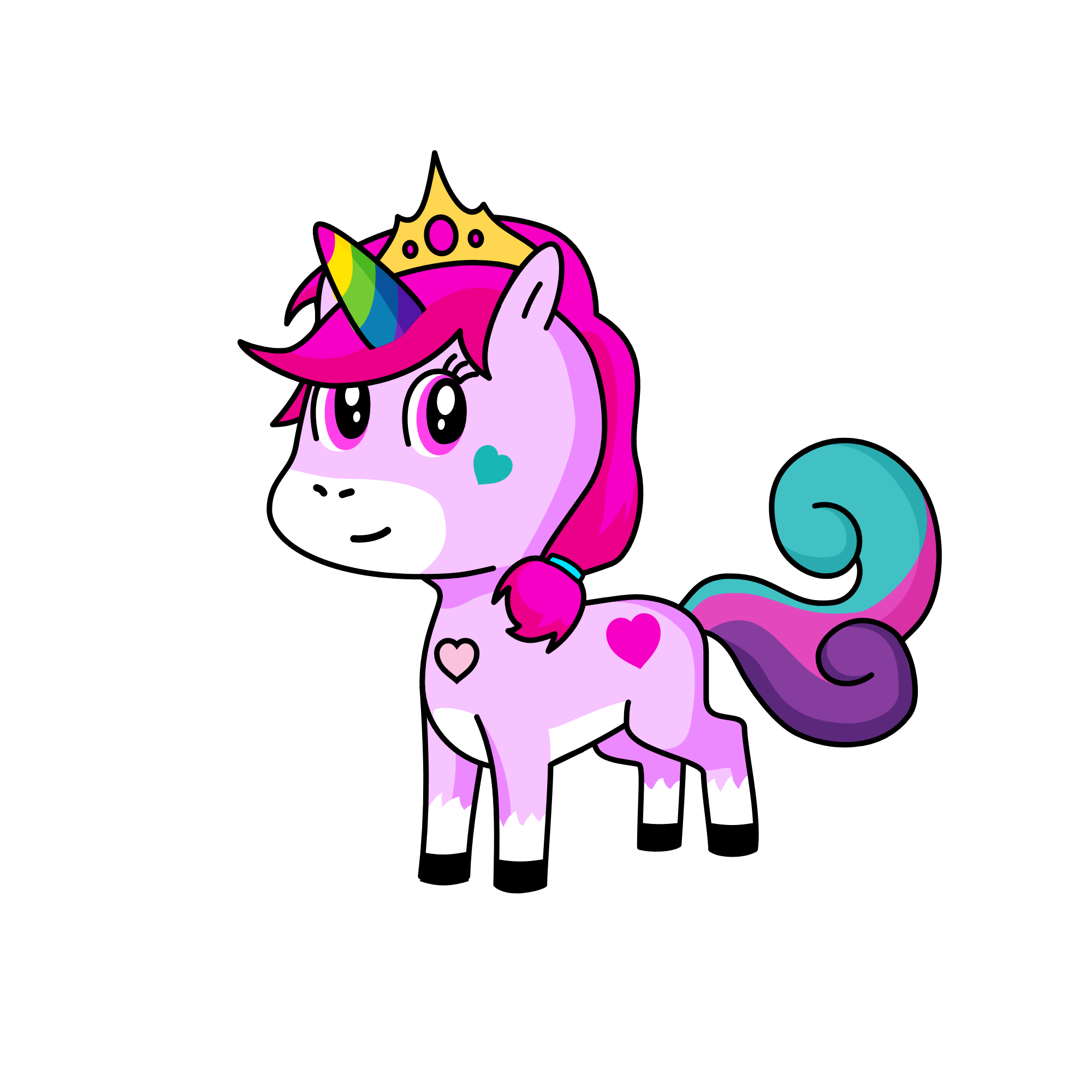 princess daisy, the unicorn