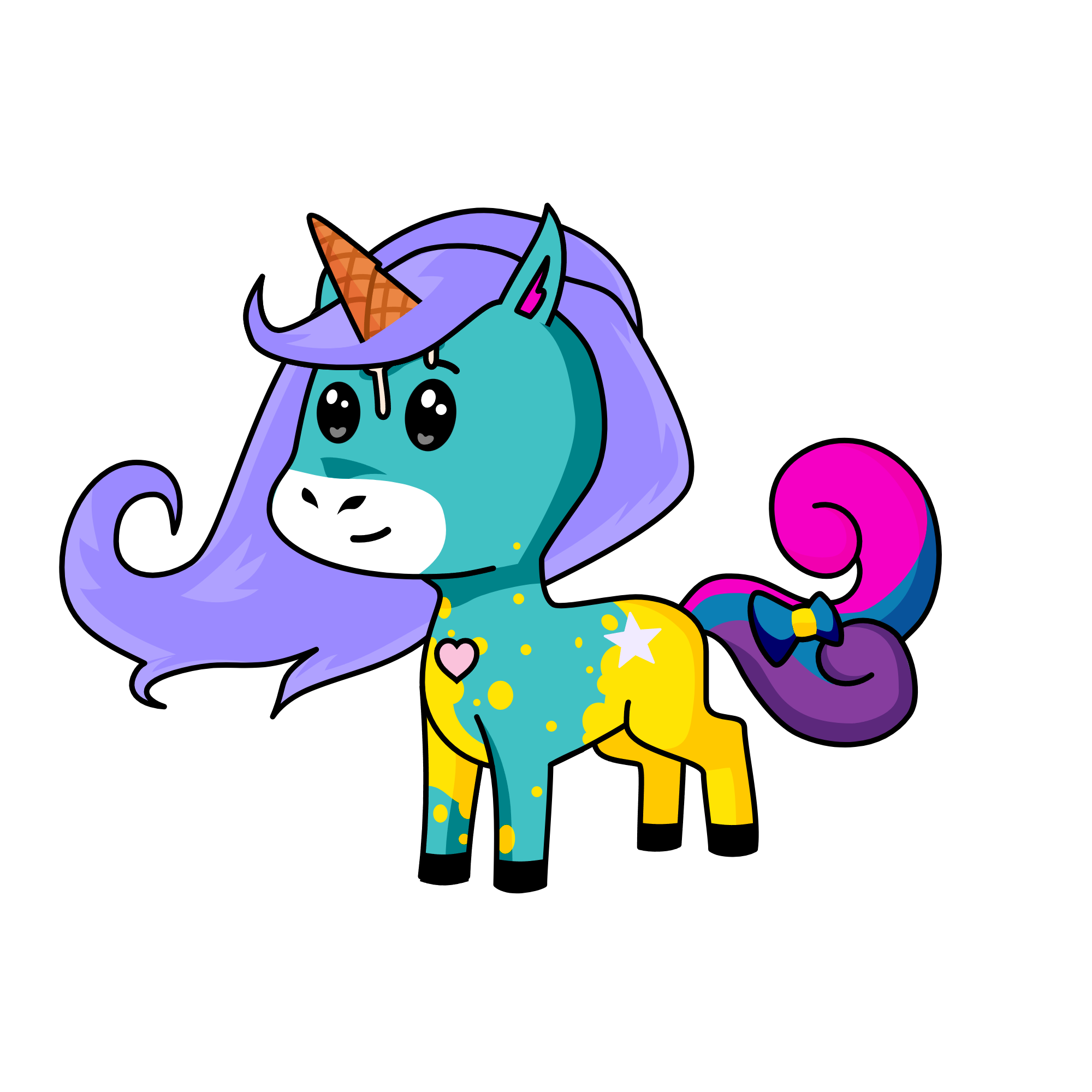 ice cream, the unicorn