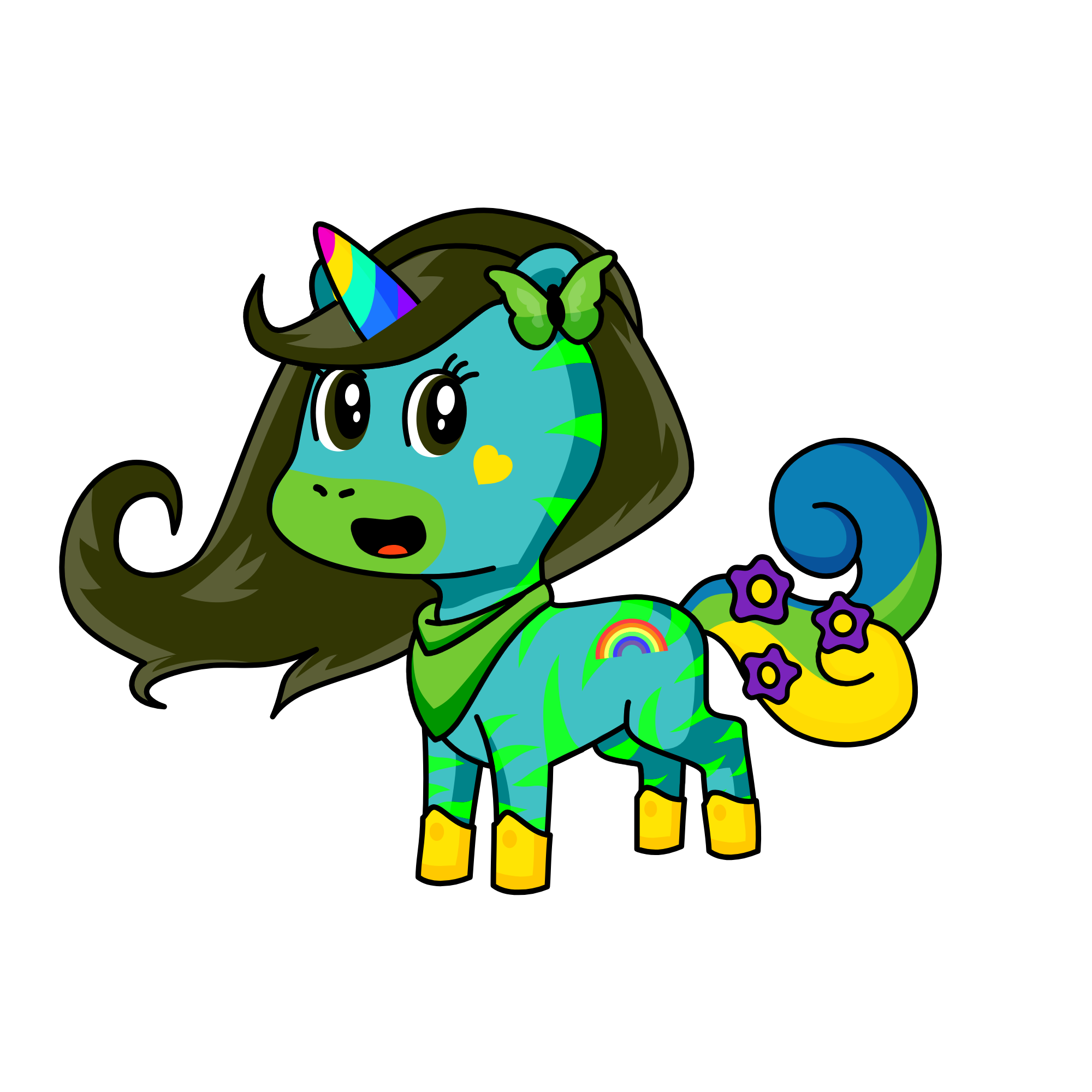 Alana Earth, the unicorn