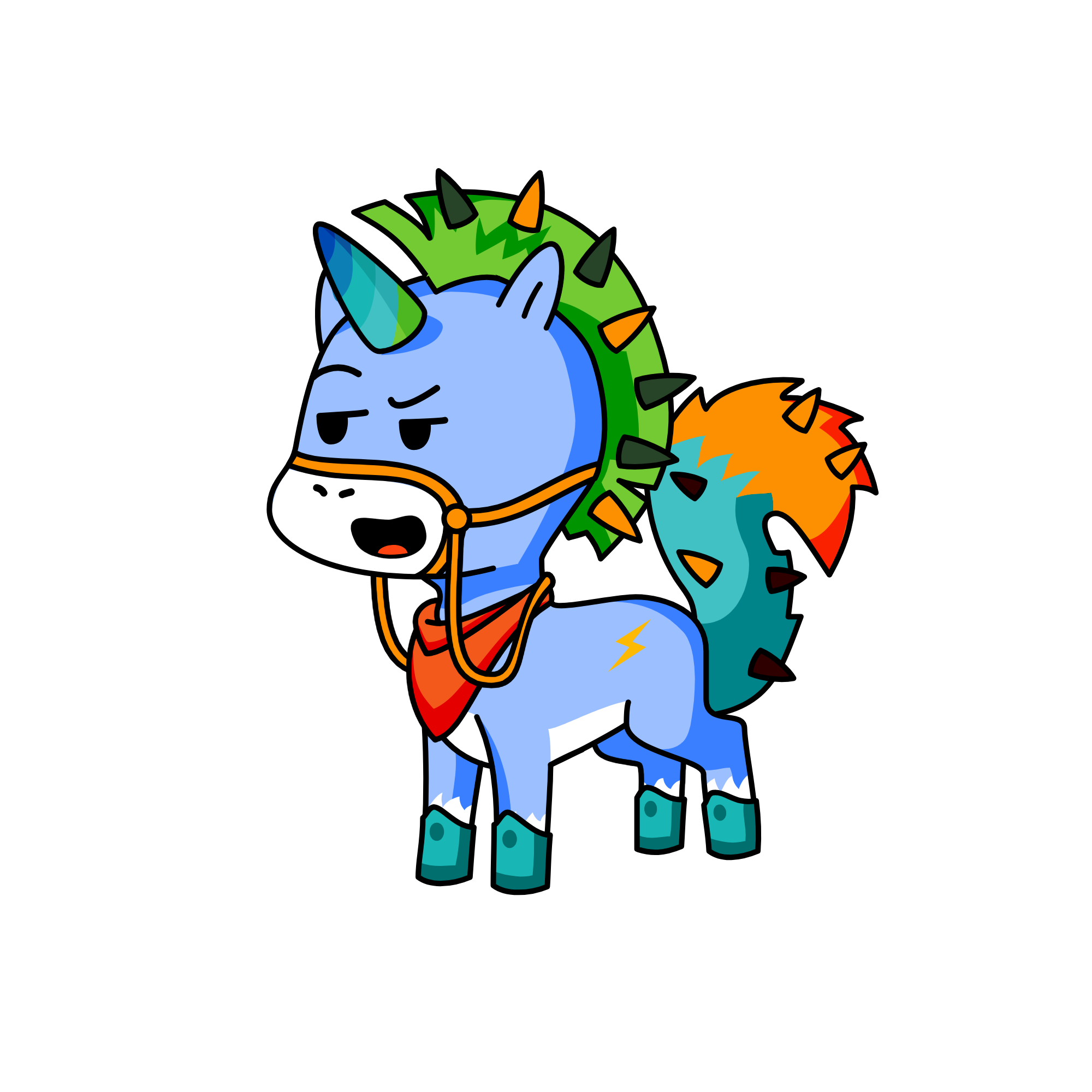 Lightning Bolt, the unicorn