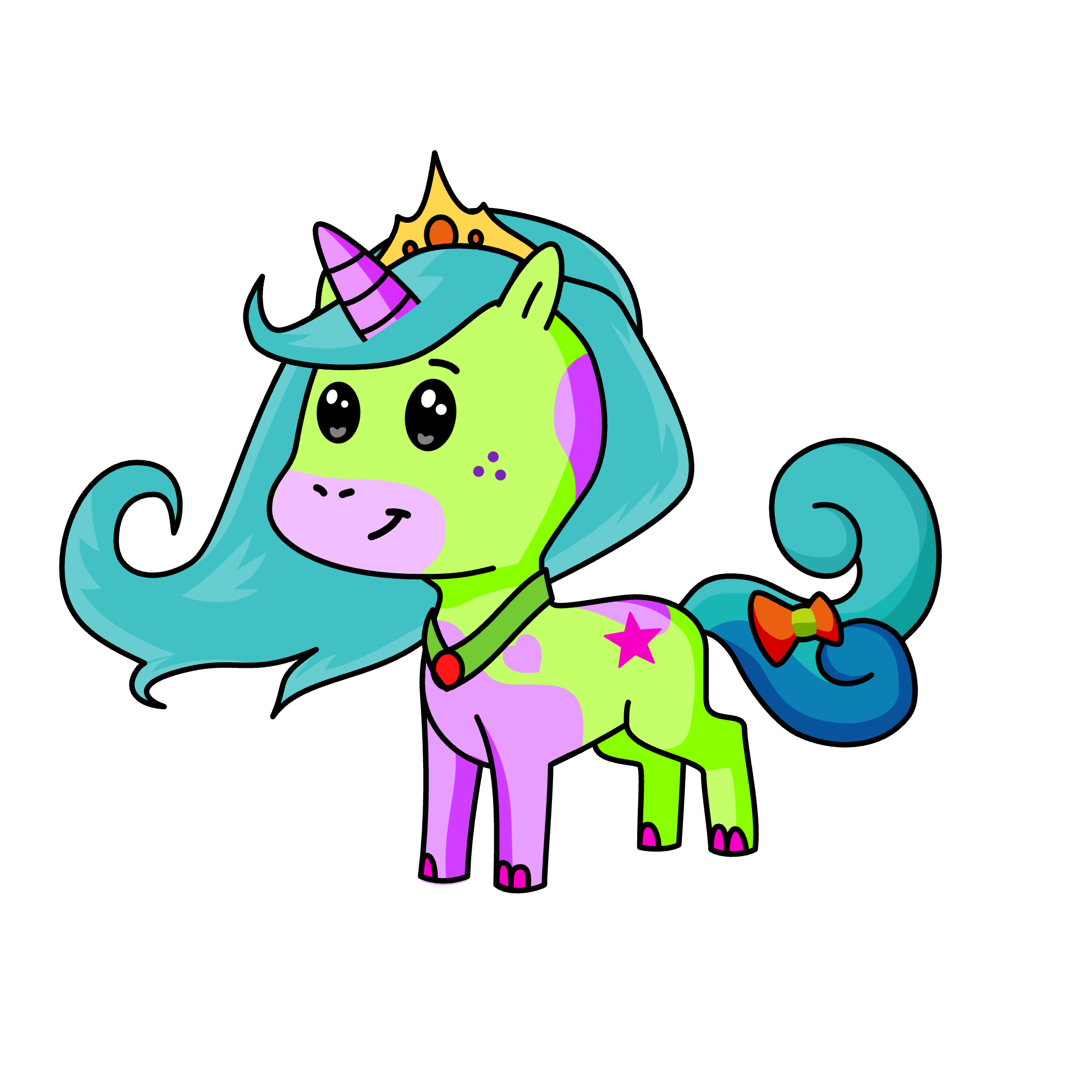 Piña, the unicorn