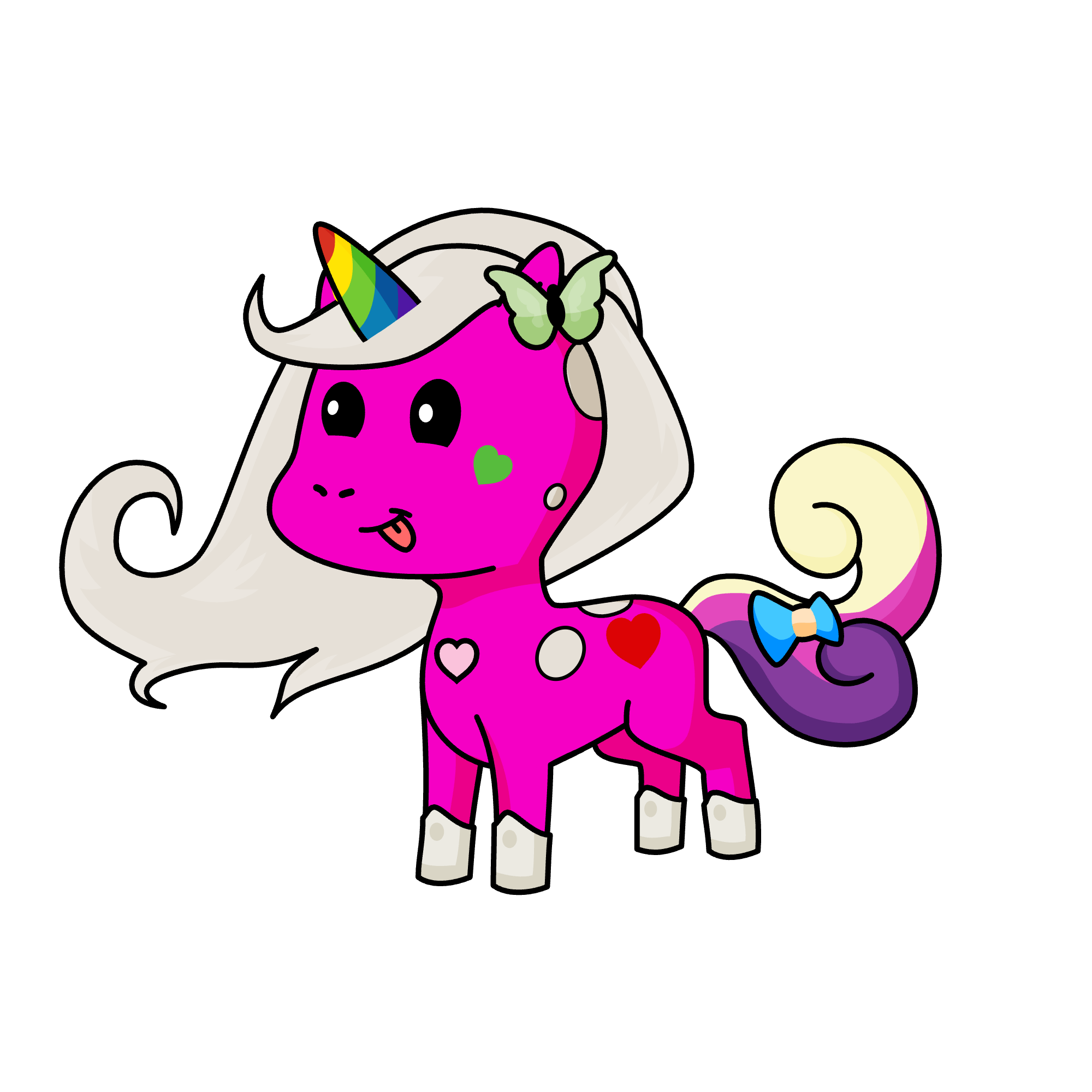 Gfhrhfhdheheheh, the unicorn