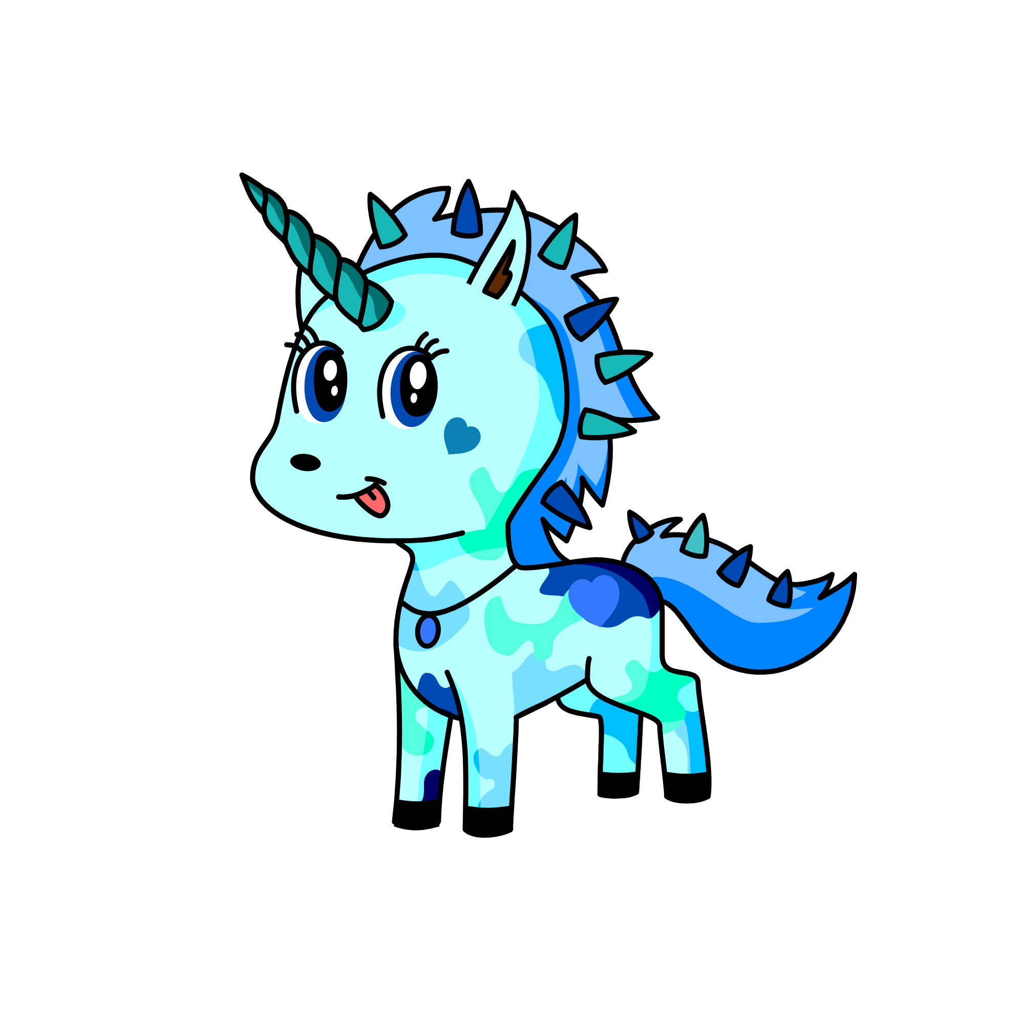 Icy, the unicorn