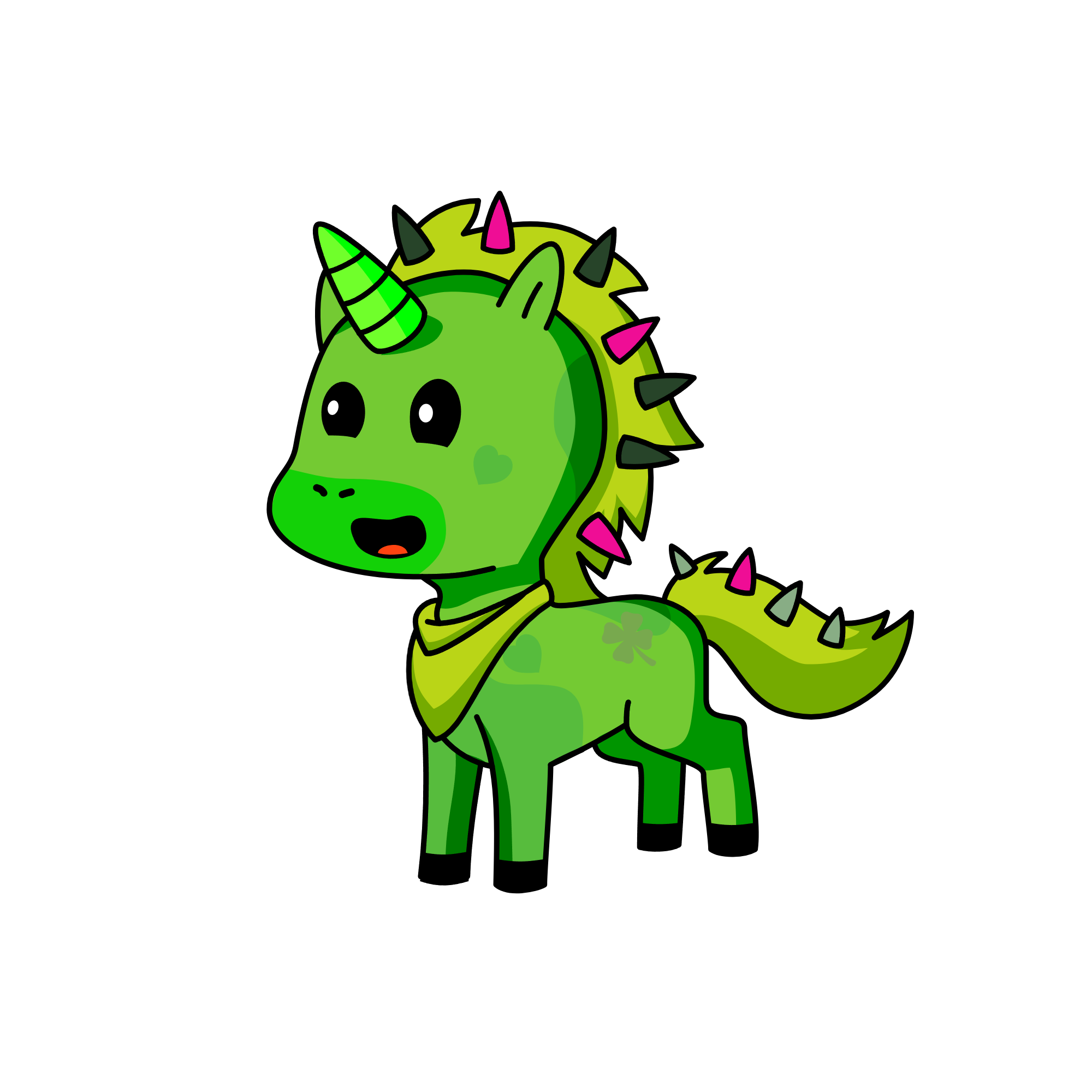 spike, the unicorn
