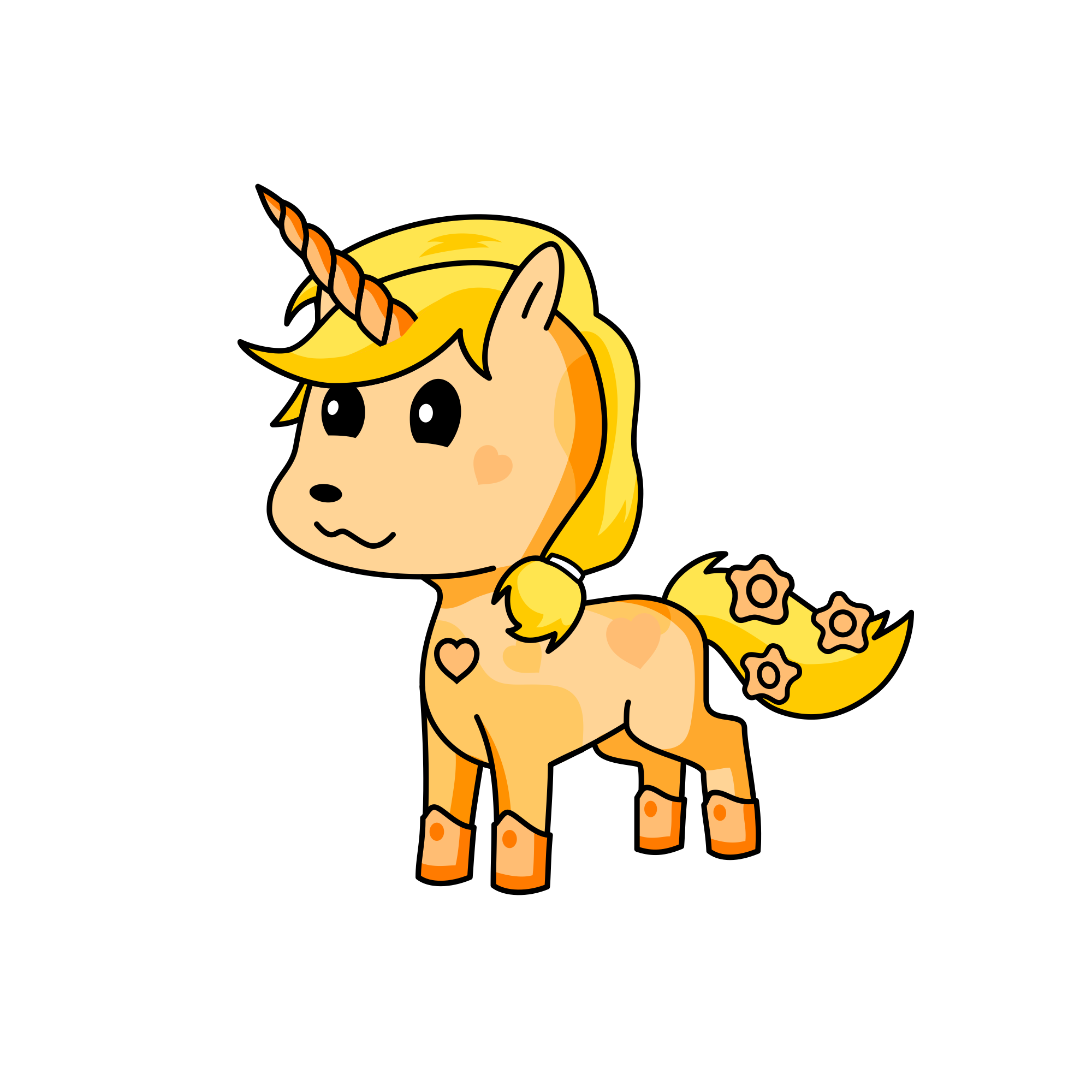 dusty, the unicorn