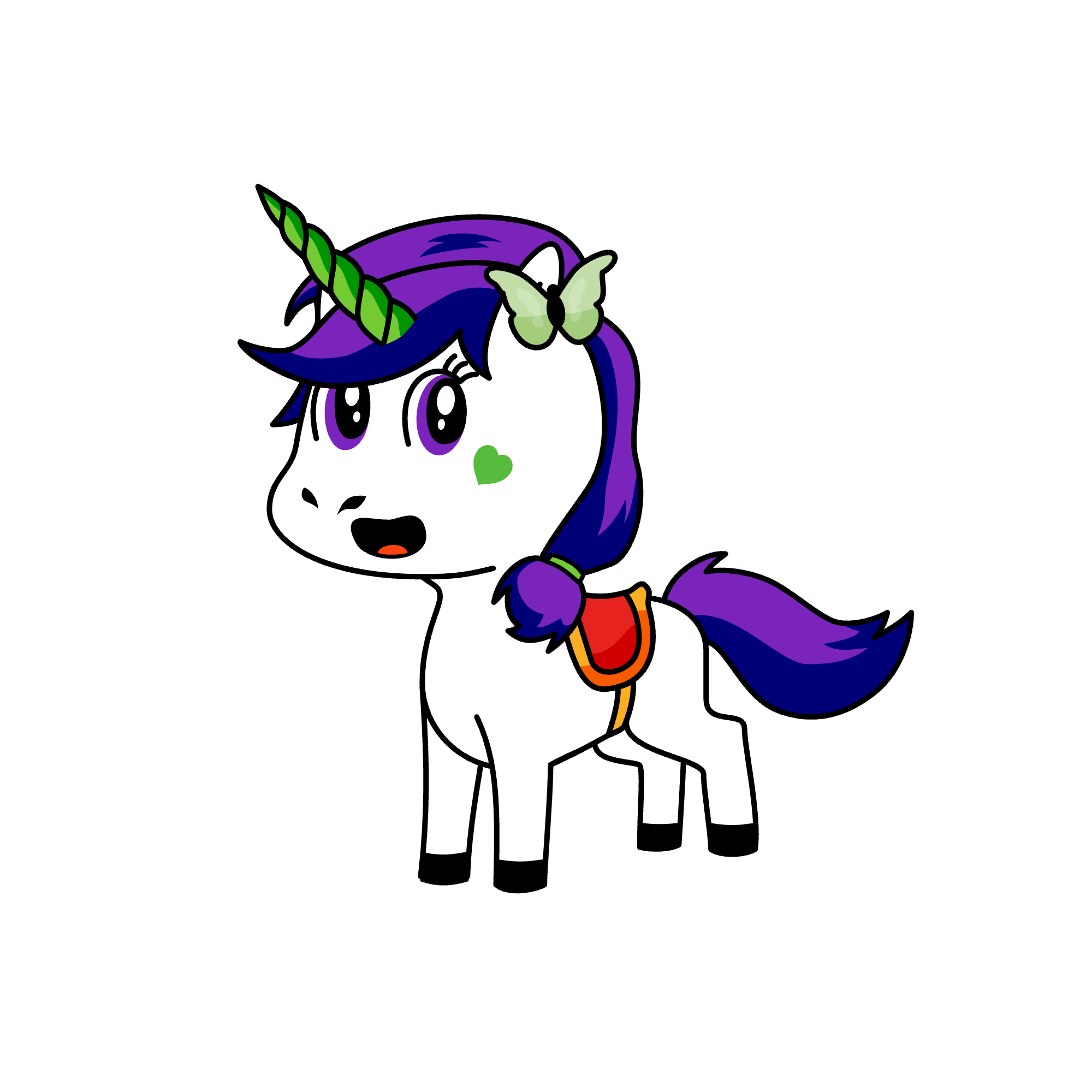 Sparkle, the unicorn