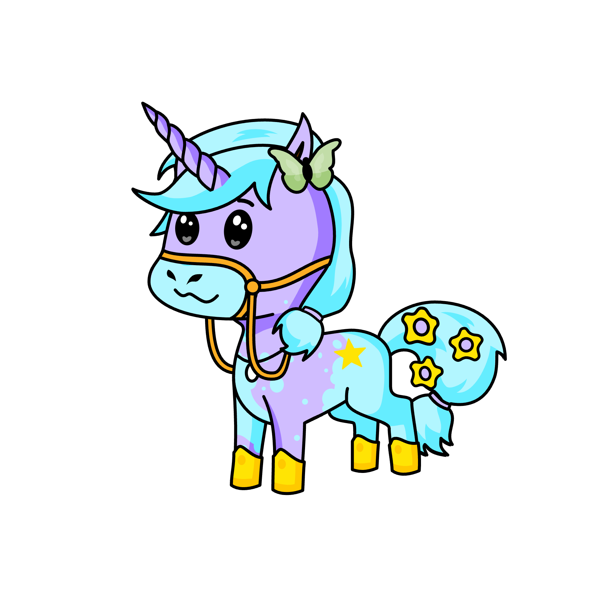 Butterfly, the unicorn