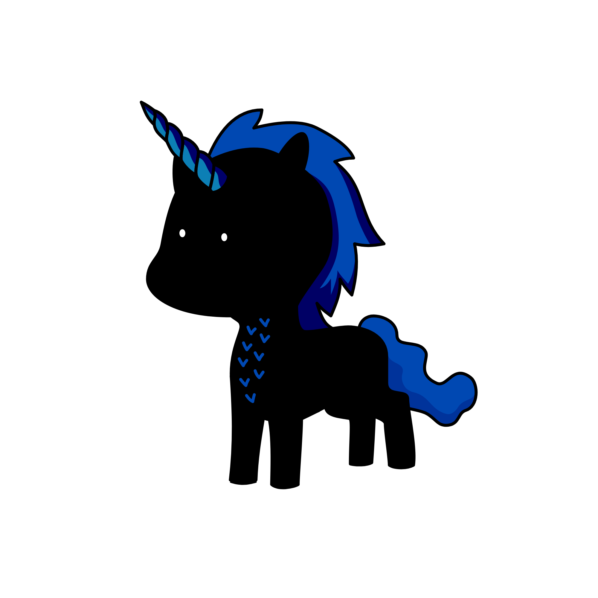 midnight moon, the unicorn
