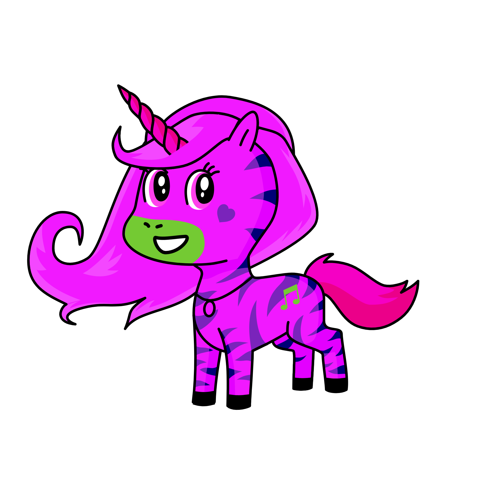 cotton candy, the unicorn
