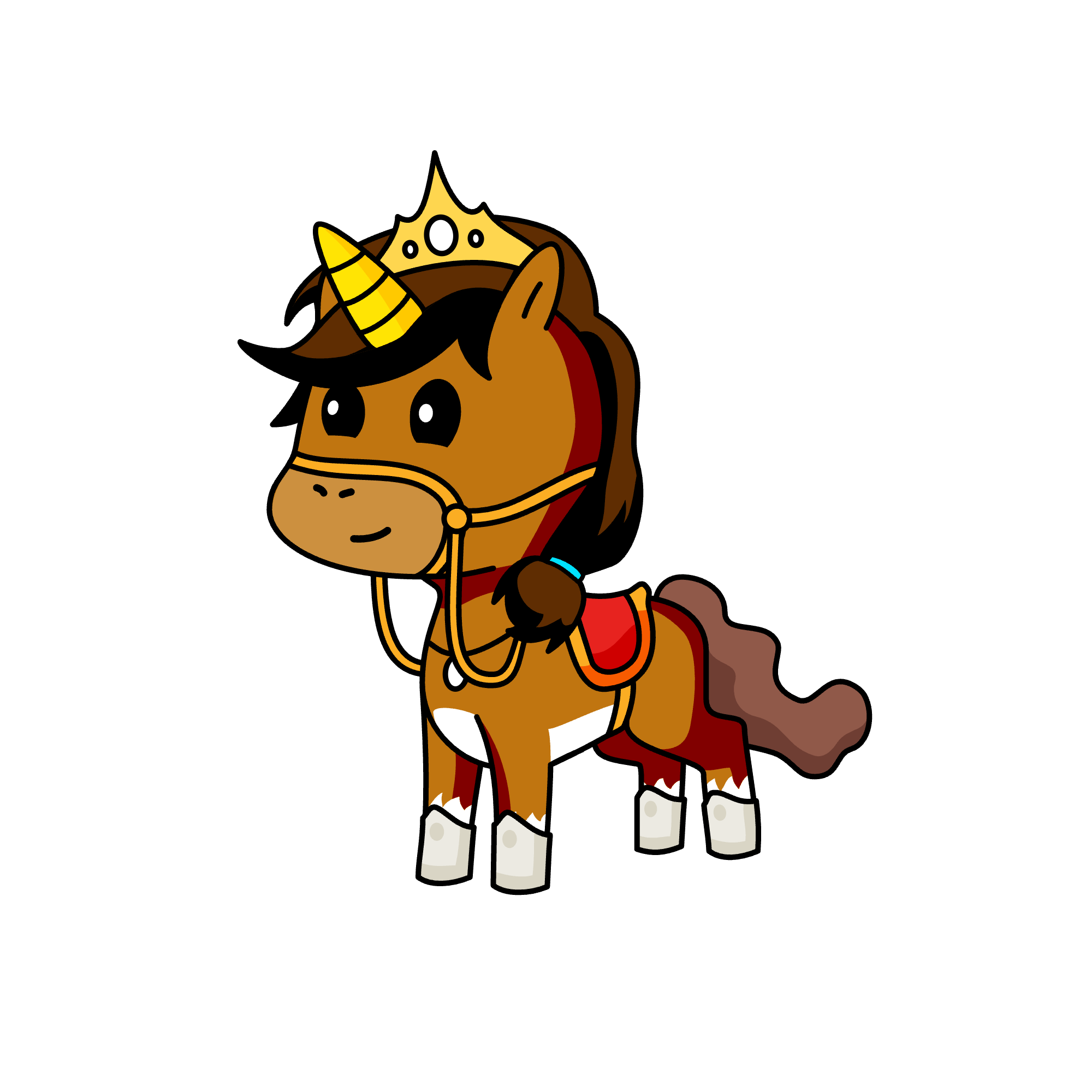 Crowny , the unicorn