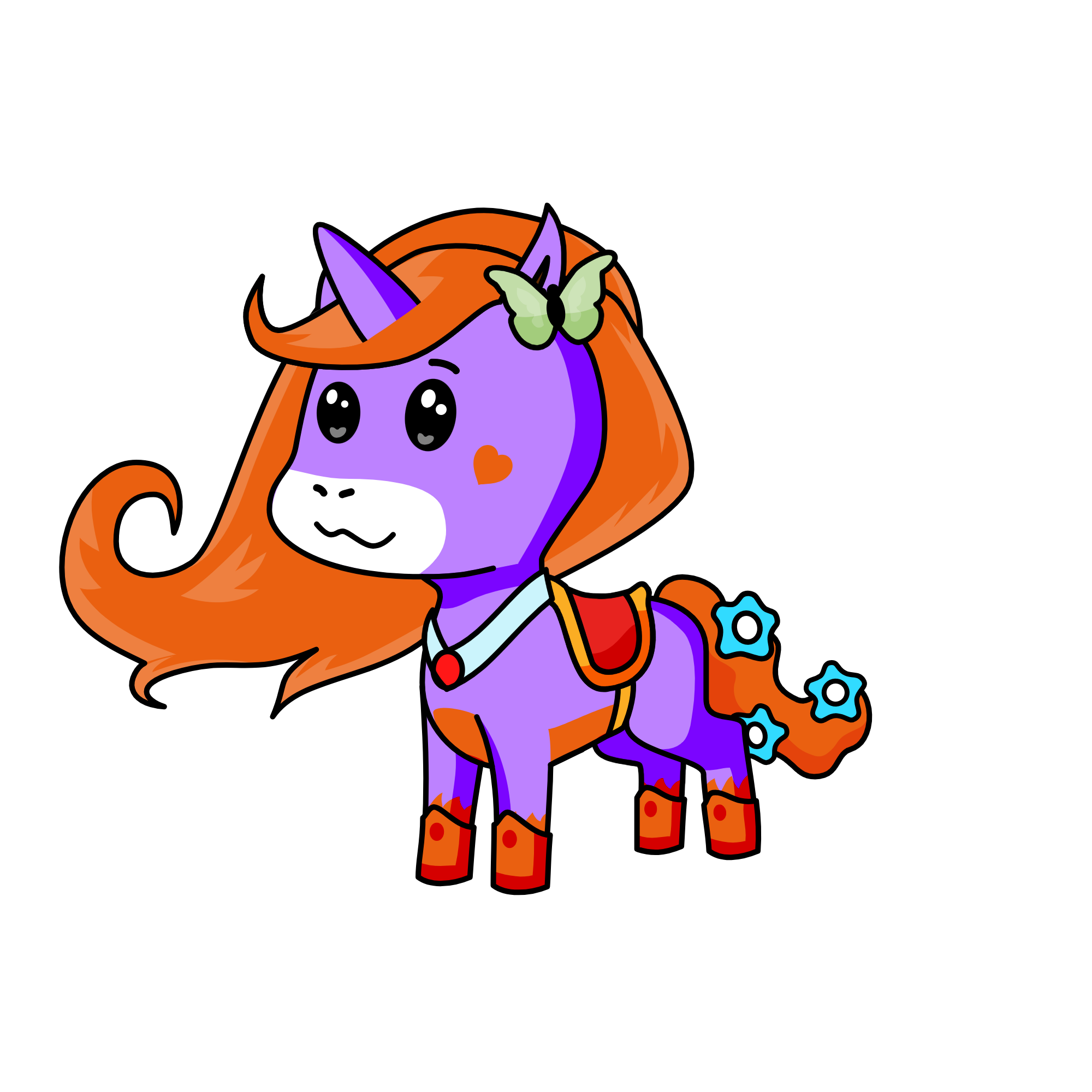 justin beaver, the unicorn