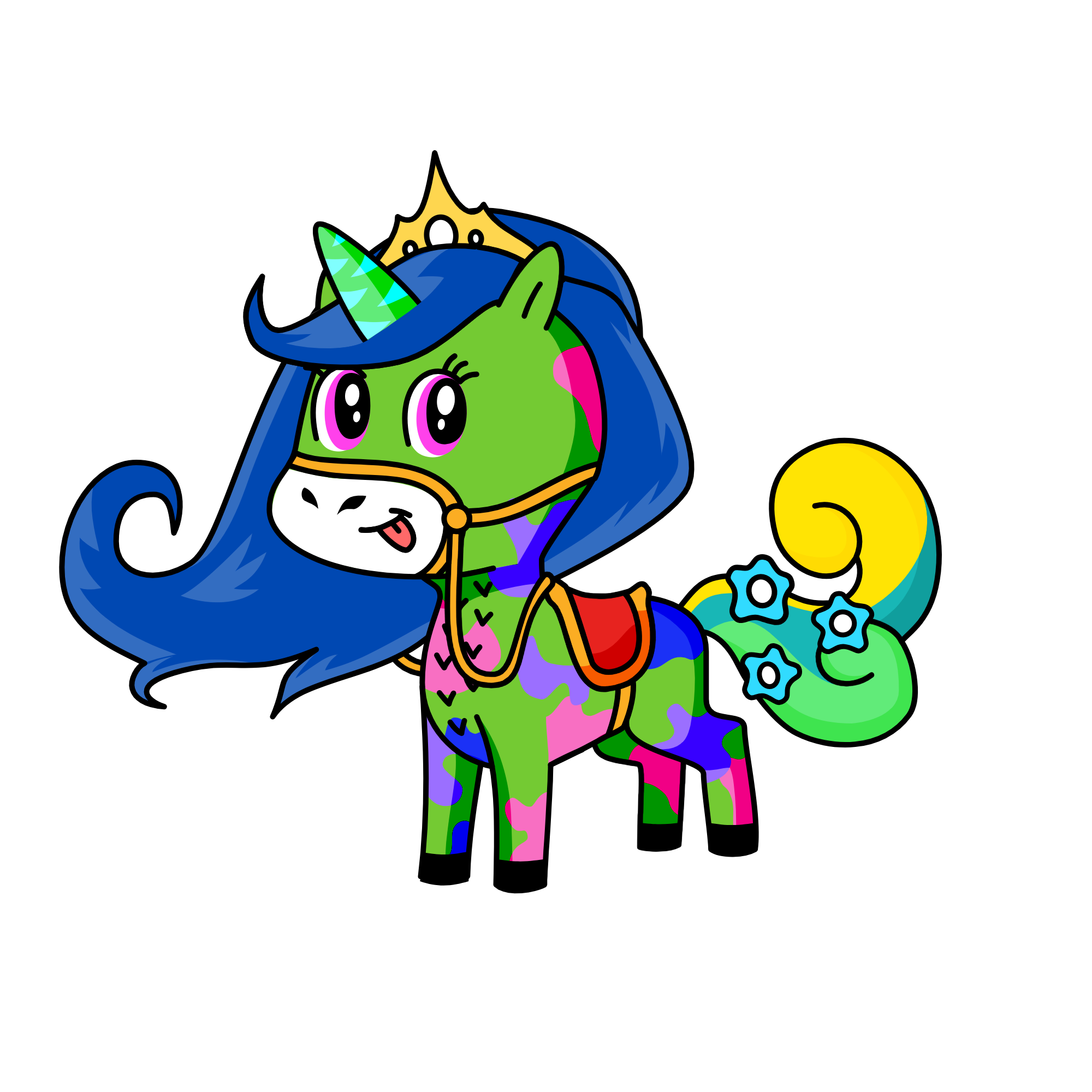 snow, the unicorn