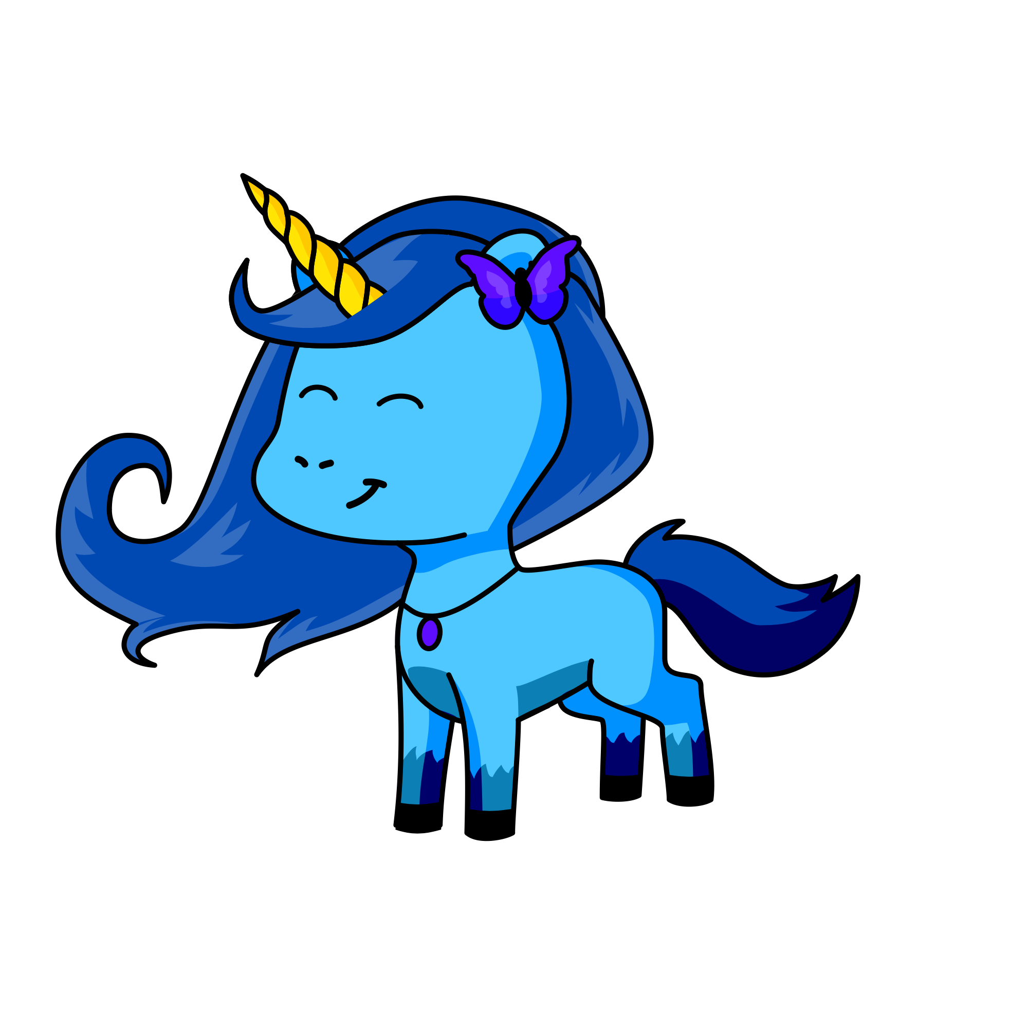 Marigold, the unicorn
