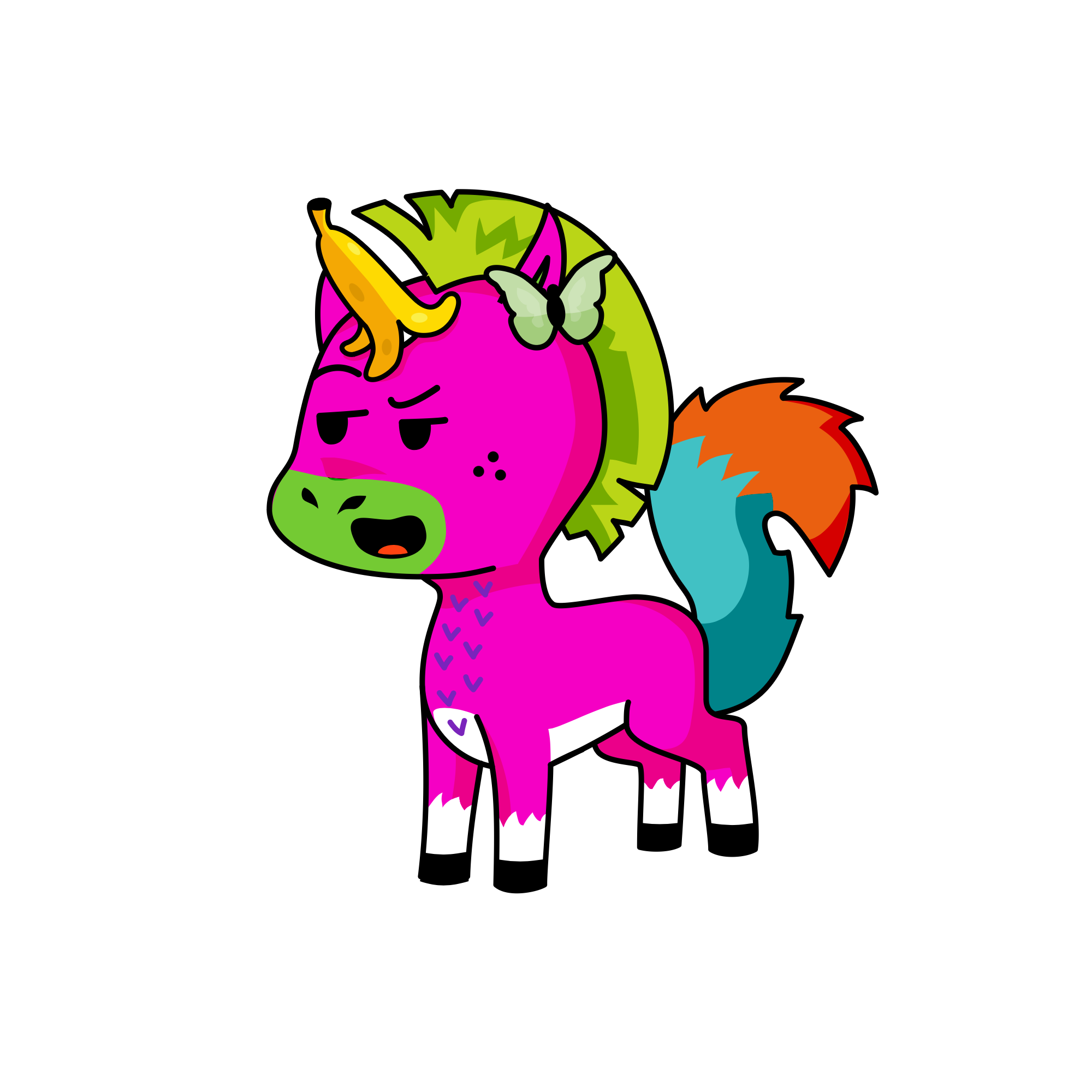 🍌 , the unicorn